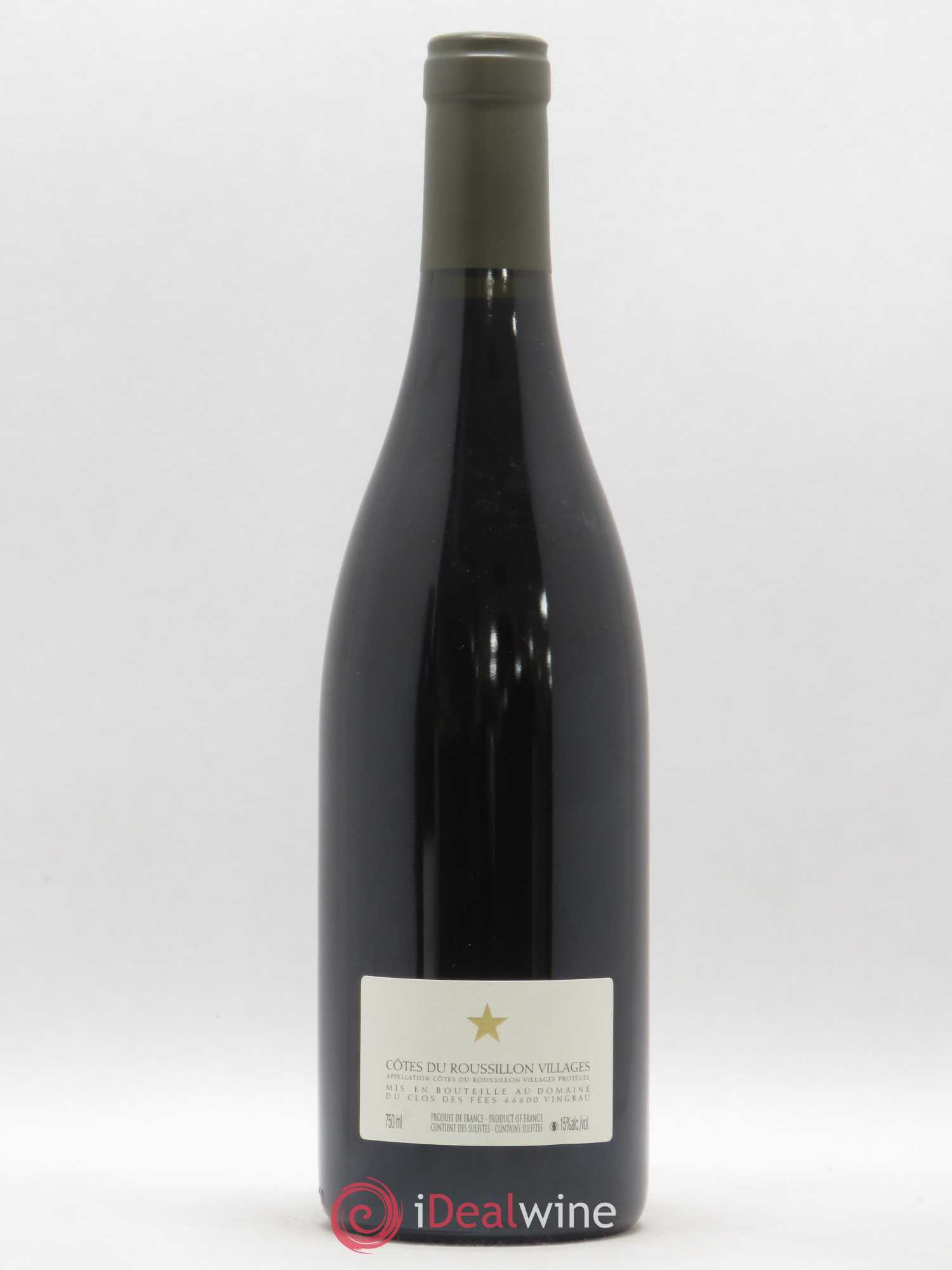 Côtes du Roussillon Villages Clos des Fées Hervé Bizeul 2015 - Lot de 1 bouteille - 1