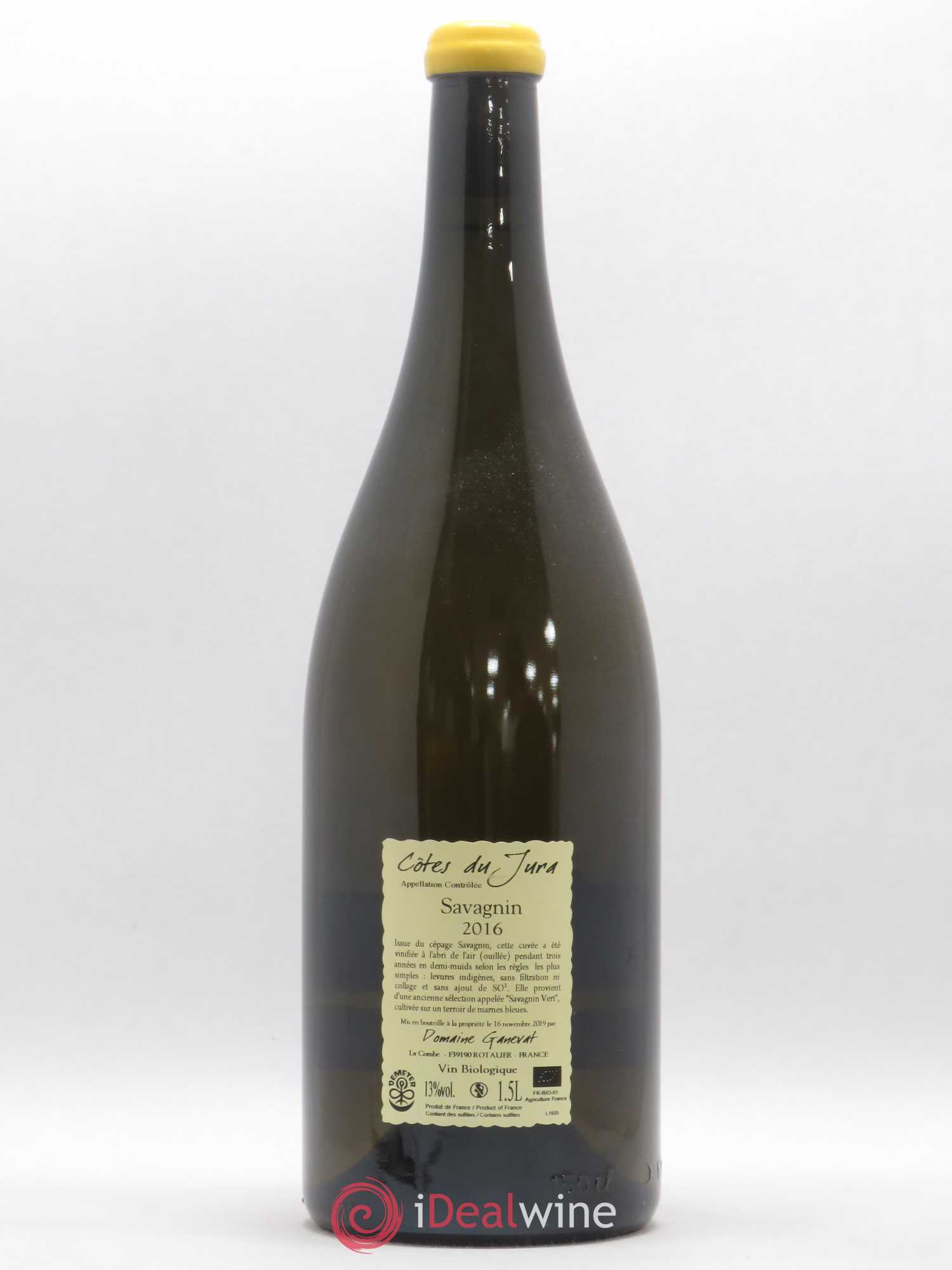 Côtes du Jura Les Chalasses Marnes Bleues Jean-François Ganevat (Domaine) 2016 - Posten von 1 Magnum - 1