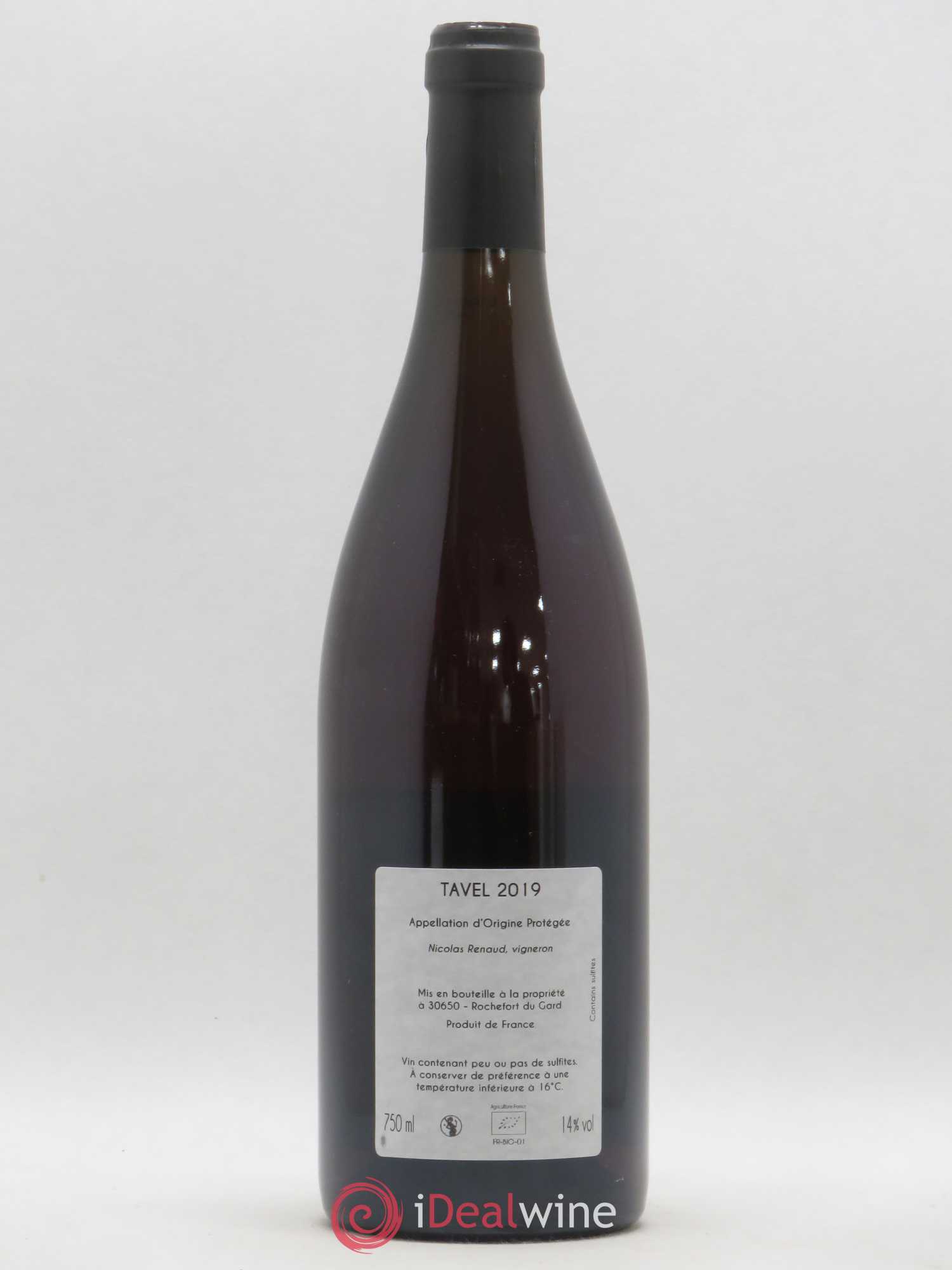 Tavel Les Grillons Nicolas Renaud 2019 - Lot de 1 bouteille - 1