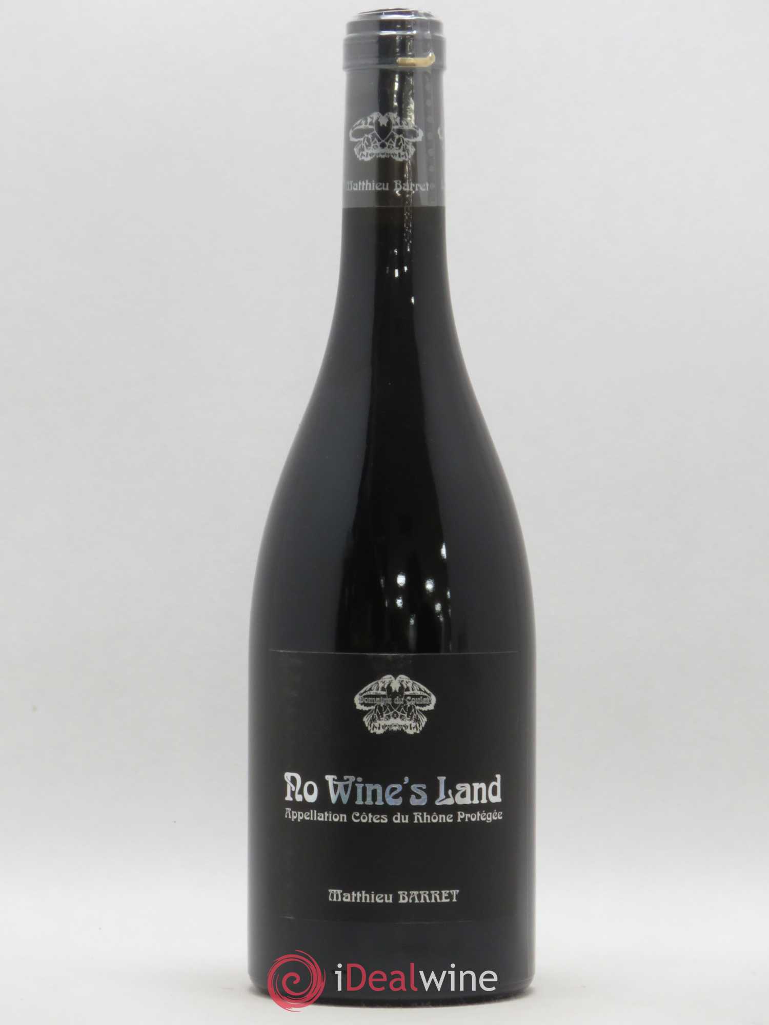 Côtes-du-Rhône No Wine's Land Coulet (Domaine du) - Matthieu Barret 2018 - Lot de 1 bouteille - 0