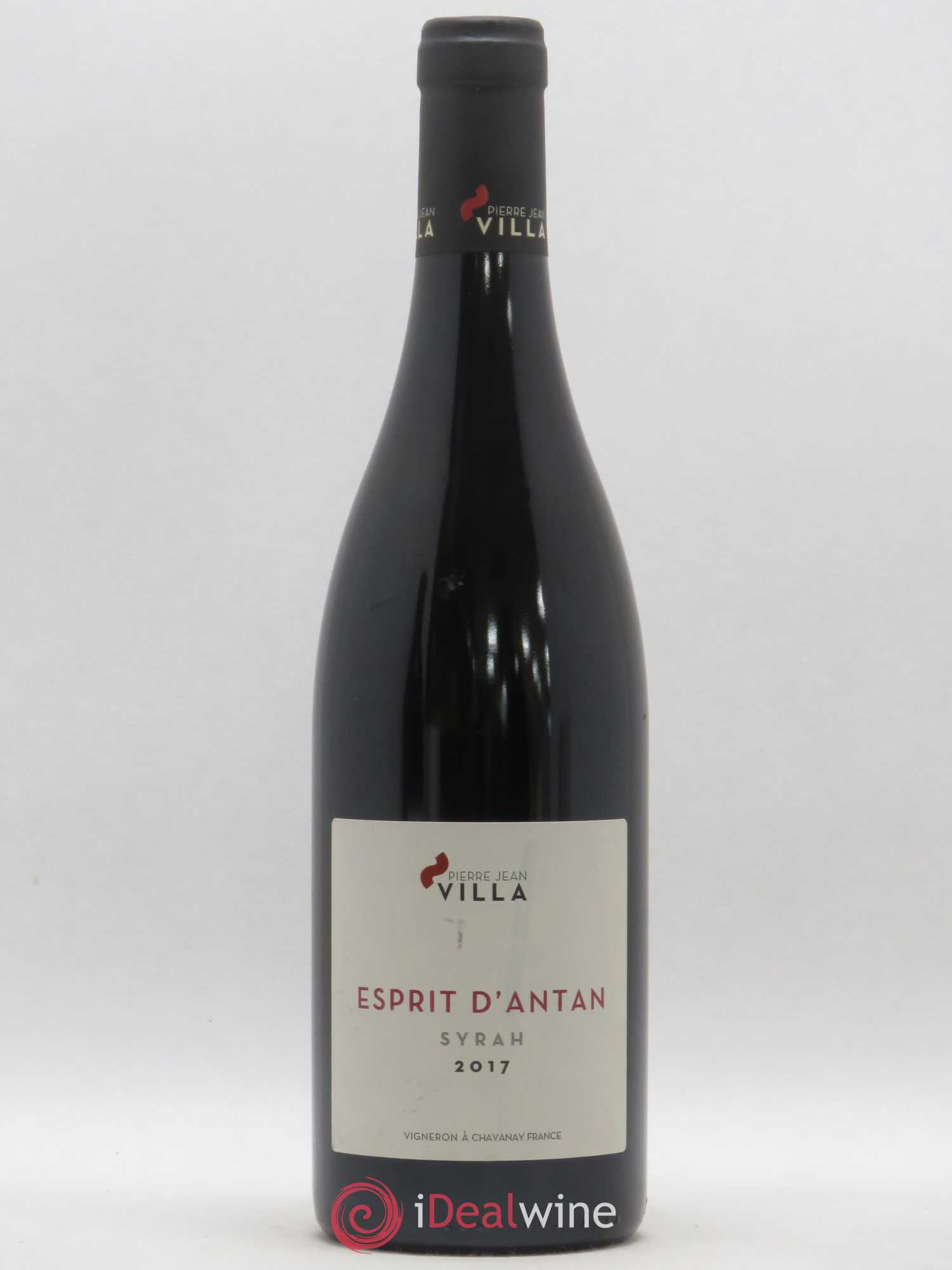 Collines Rhodaniennes Syrah Esprit d'antan Pierre Jean Villa (sans prix de réserve) 2017 - Posten von 1 Flasche - 0