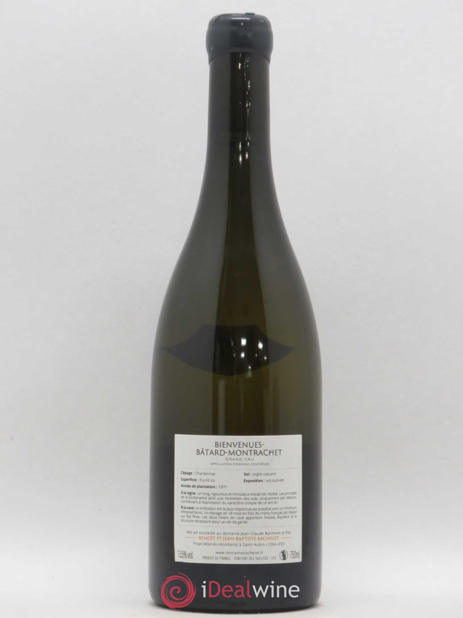 Bienvenues-Bâtard-Montrachet Grand Cru Jean Claude Bachelet 2017 - Lot of 1 bottle - 1