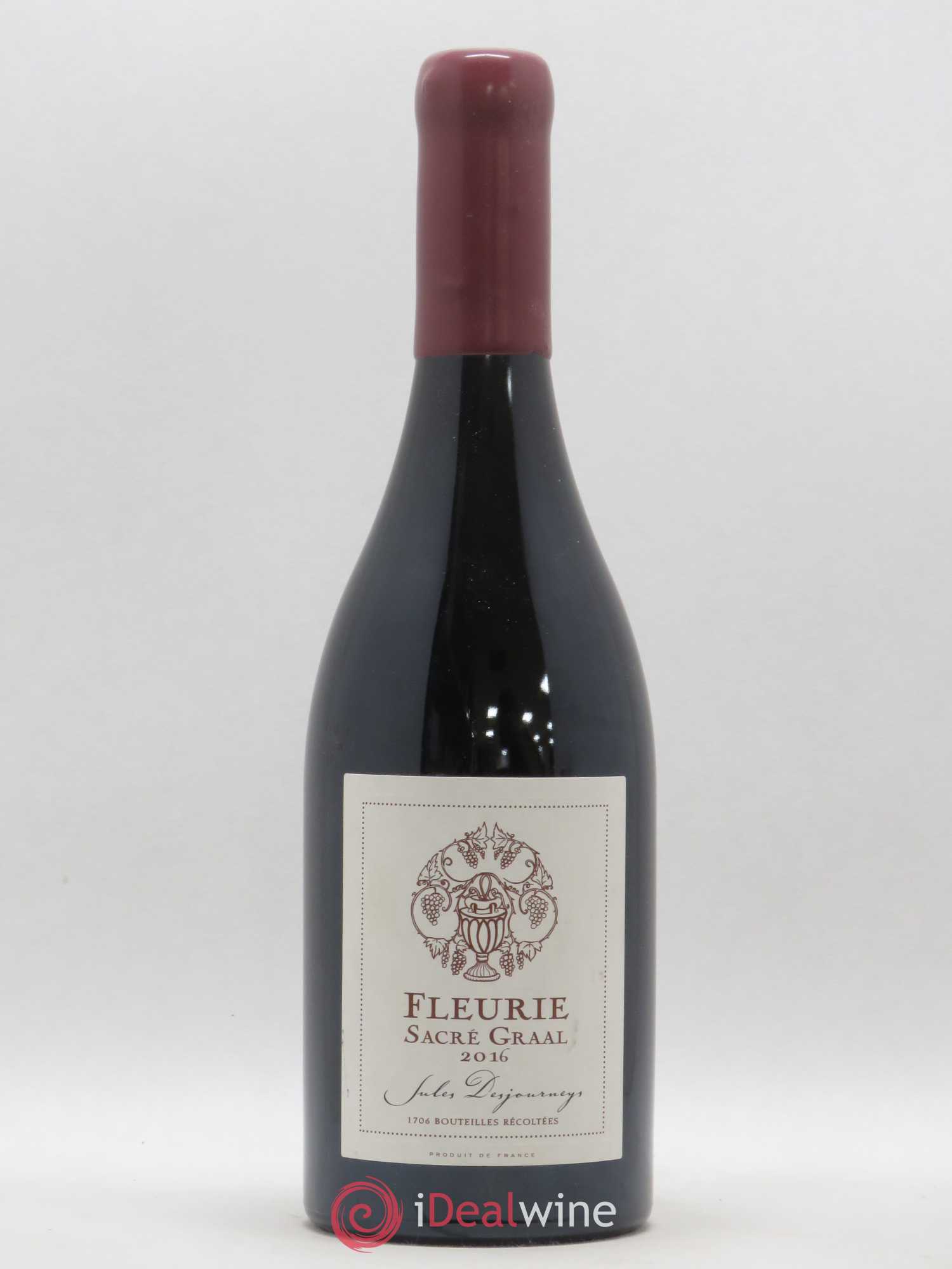 Fleurie Sacré Graal Jules Desjourneys 2016 - Posten von 1 Flasche - 0