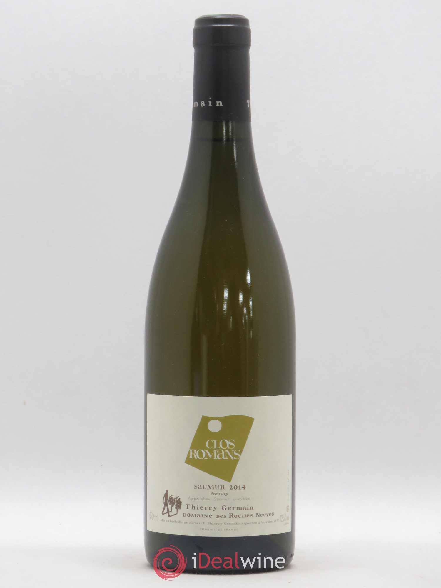 Saumur Clos Romans Domaine des Roches Neuves - Thierry Germain 2014 - Lot de 1 bouteille - 0