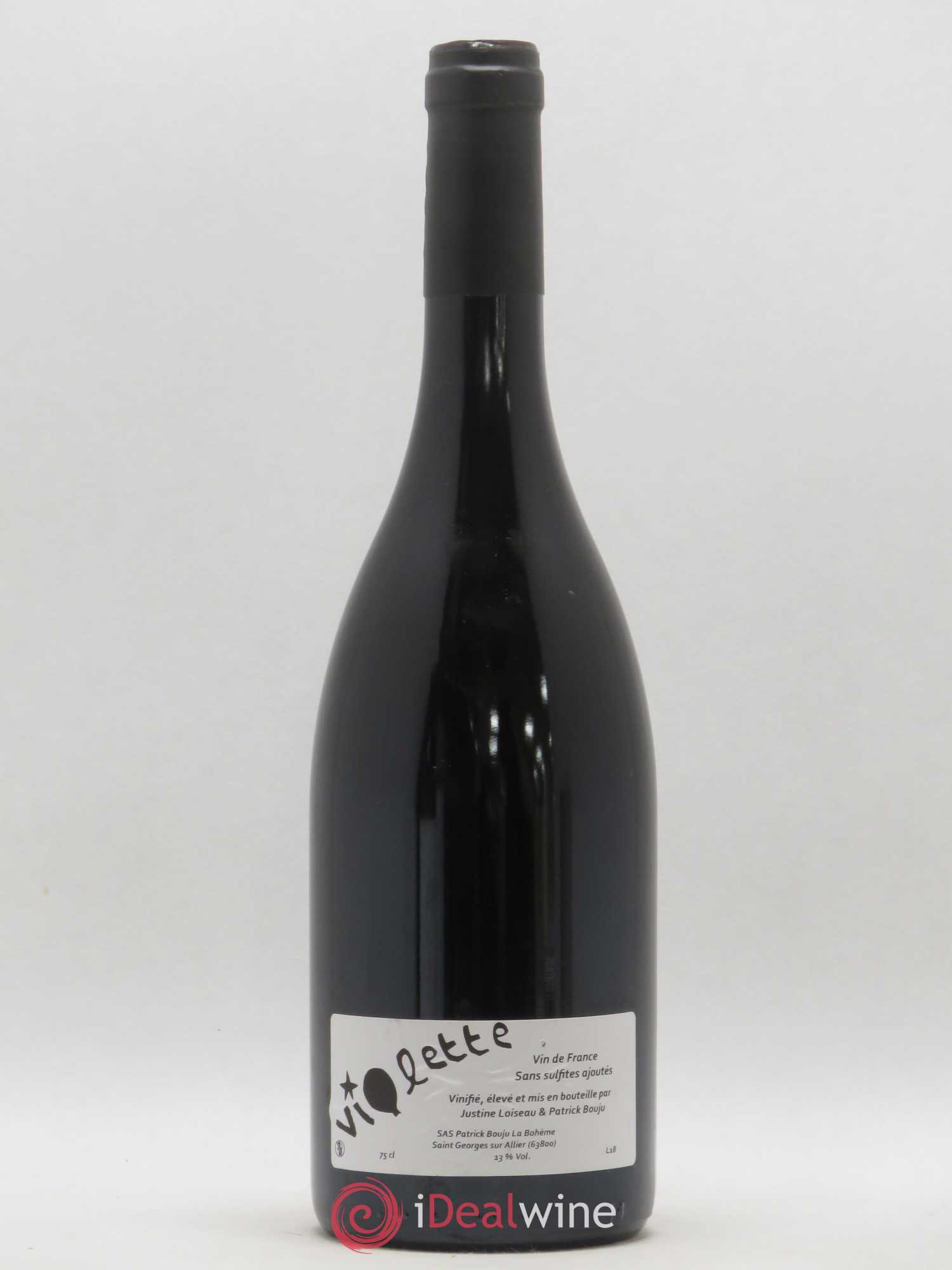 Vin de France Violette La Bohème Patrick Bouju 2018 - Posten von 1 Flasche - 1