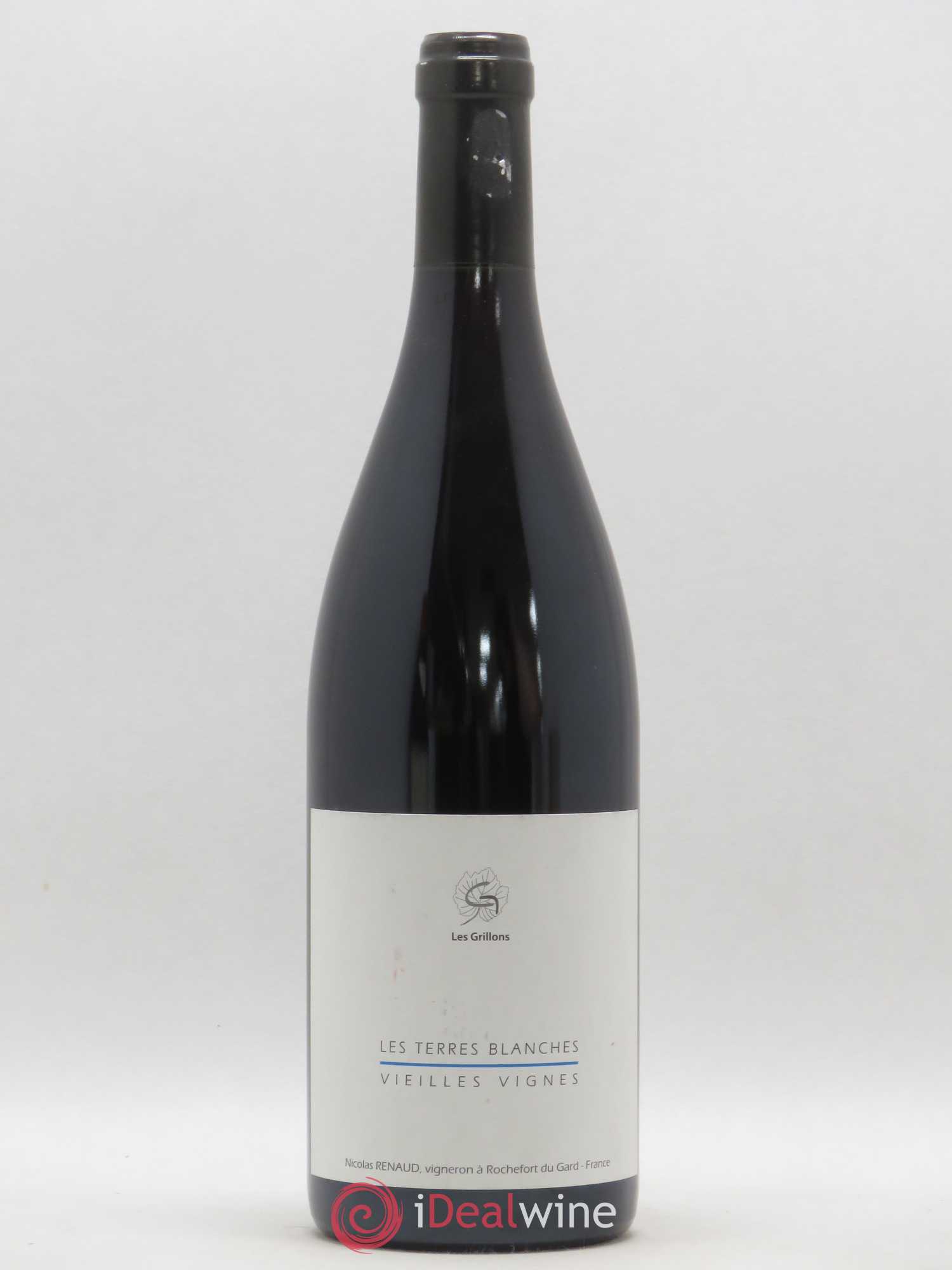 Vin de France Clos des Grillons Les Terres Blanches Vieilles vignes Nicolas Renaud 2018 - Lotto di 1 bottiglia - 0