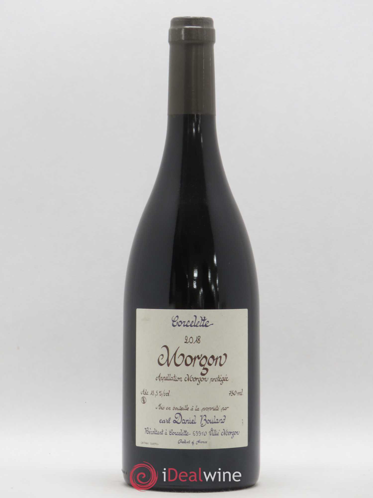 Morgon Corcelette Daniel Bouland (Domaine) 2018 - Lot de 1 bouteille - 0