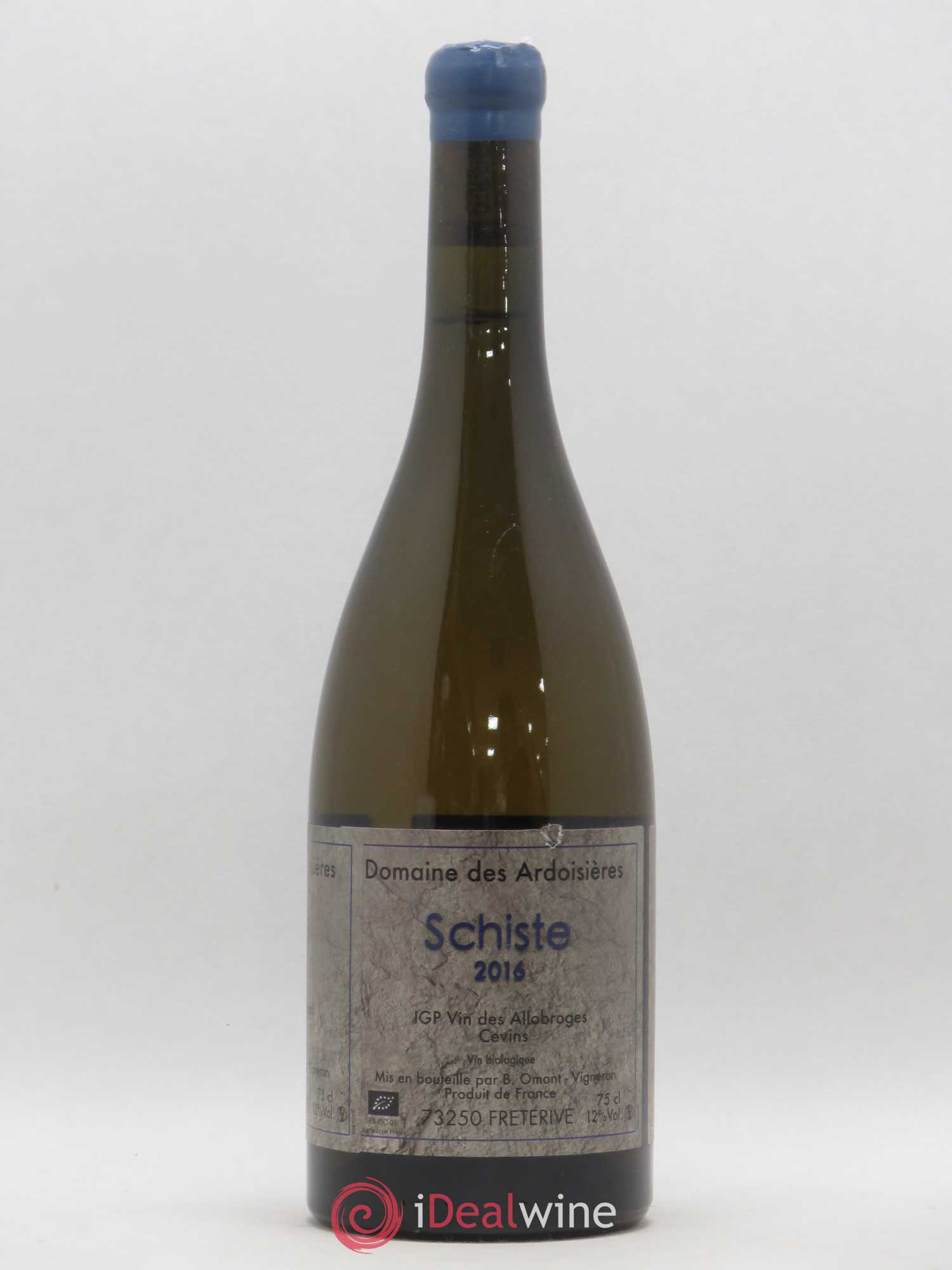 Vin des Allobroges Cevins Schiste Ardoisières (Domaine des) 2016 - Lot de 1 bouteille - 0