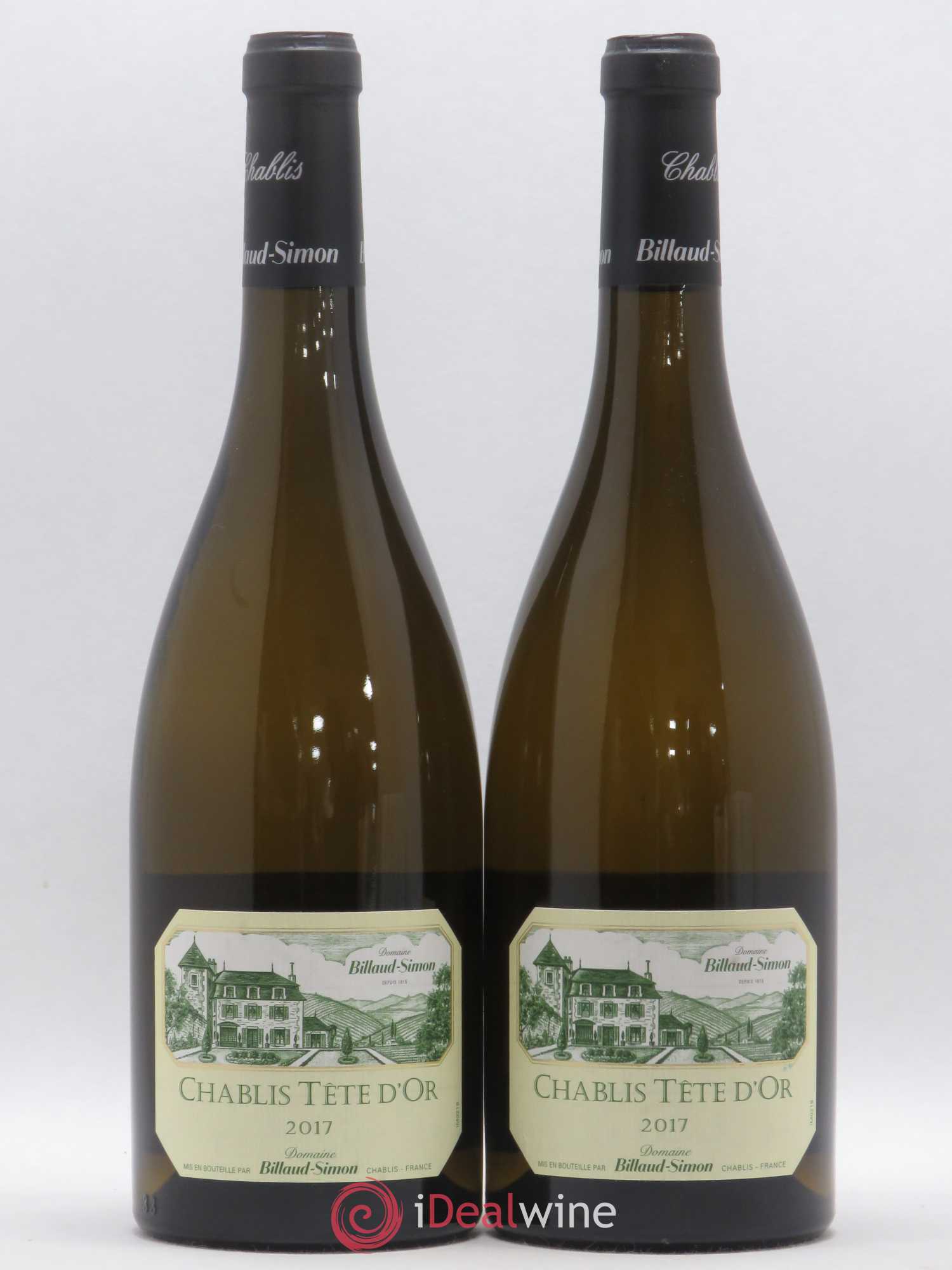 Chablis Tête d'Or Billaud-Simon (Domaine) 2017 - Lot de 2 bouteilles - 0