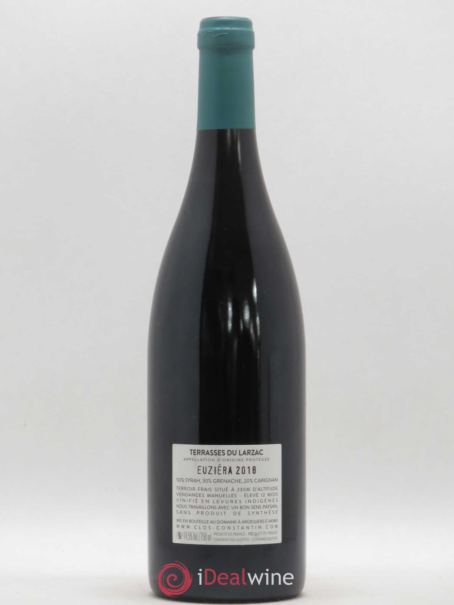 Coteaux du Languedoc Terrasses Du Larzac Euzéria Clos Constantin (sans prix de réserve) 2018 - Posten von 1 Flasche - 1
