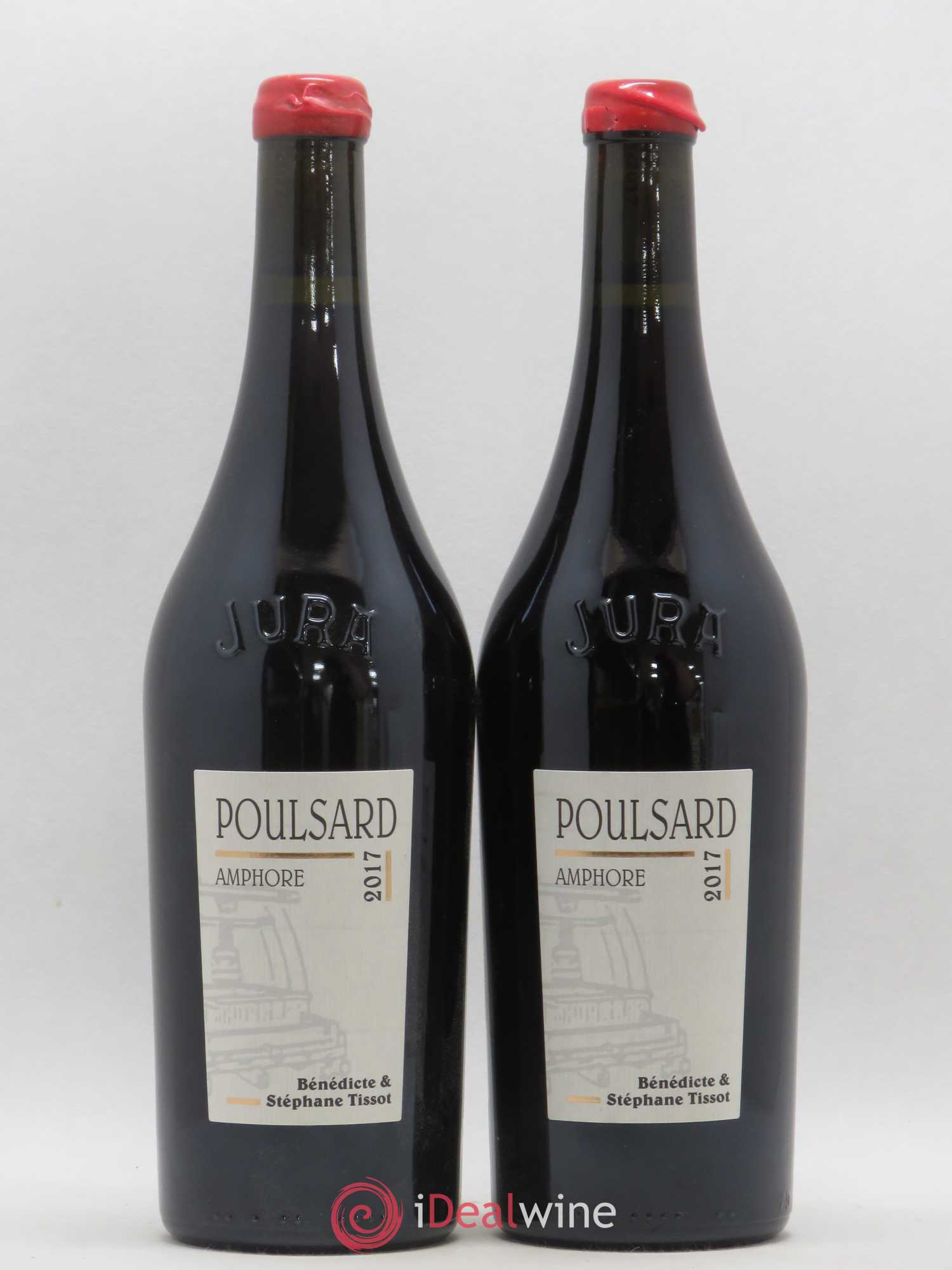 Arbois Poulsard Amphore Bénédicte et Stéphane Tissot 2017 - Lot de 2 bouteilles - 0