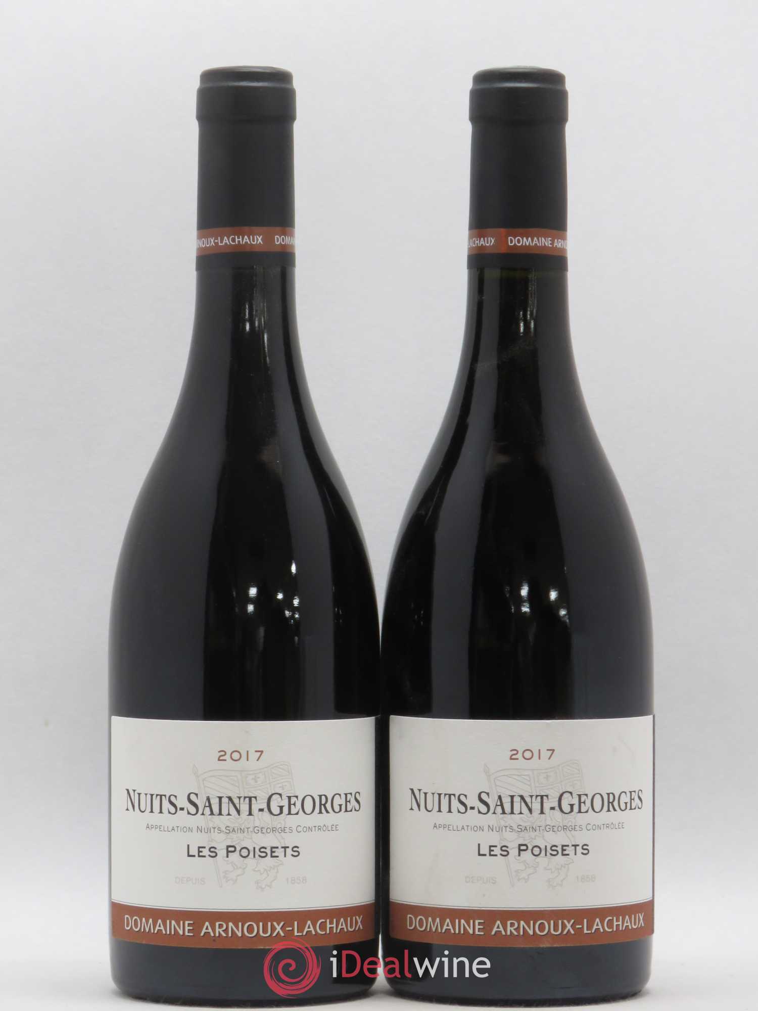 Nuits-Saint-Georges Les Poisets Arnoux-Lachaux (Domaine) (sans prix de réserve) 2017 - Lot de 2 bouteilles - 0