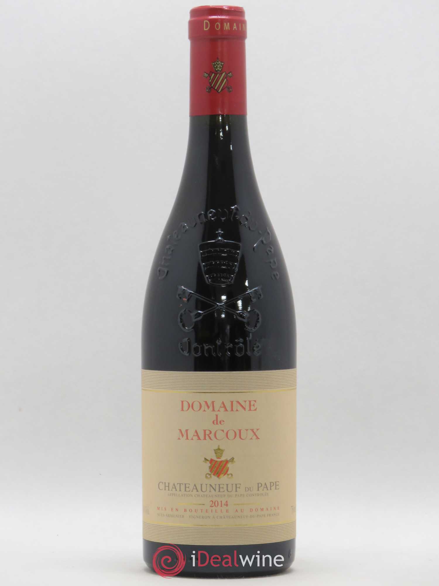 Châteauneuf-du-Pape Marcoux (Domaine de) 2014 - Lot de 1 bouteille - 0