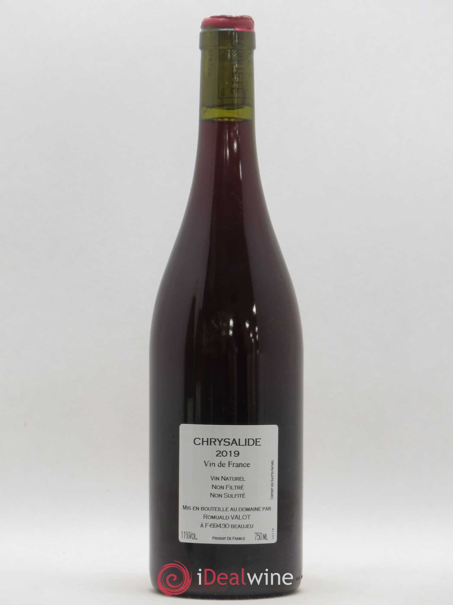 Vin de France Chrysalide Romuald Valot 2019 - Posten von 1 Flasche - 1