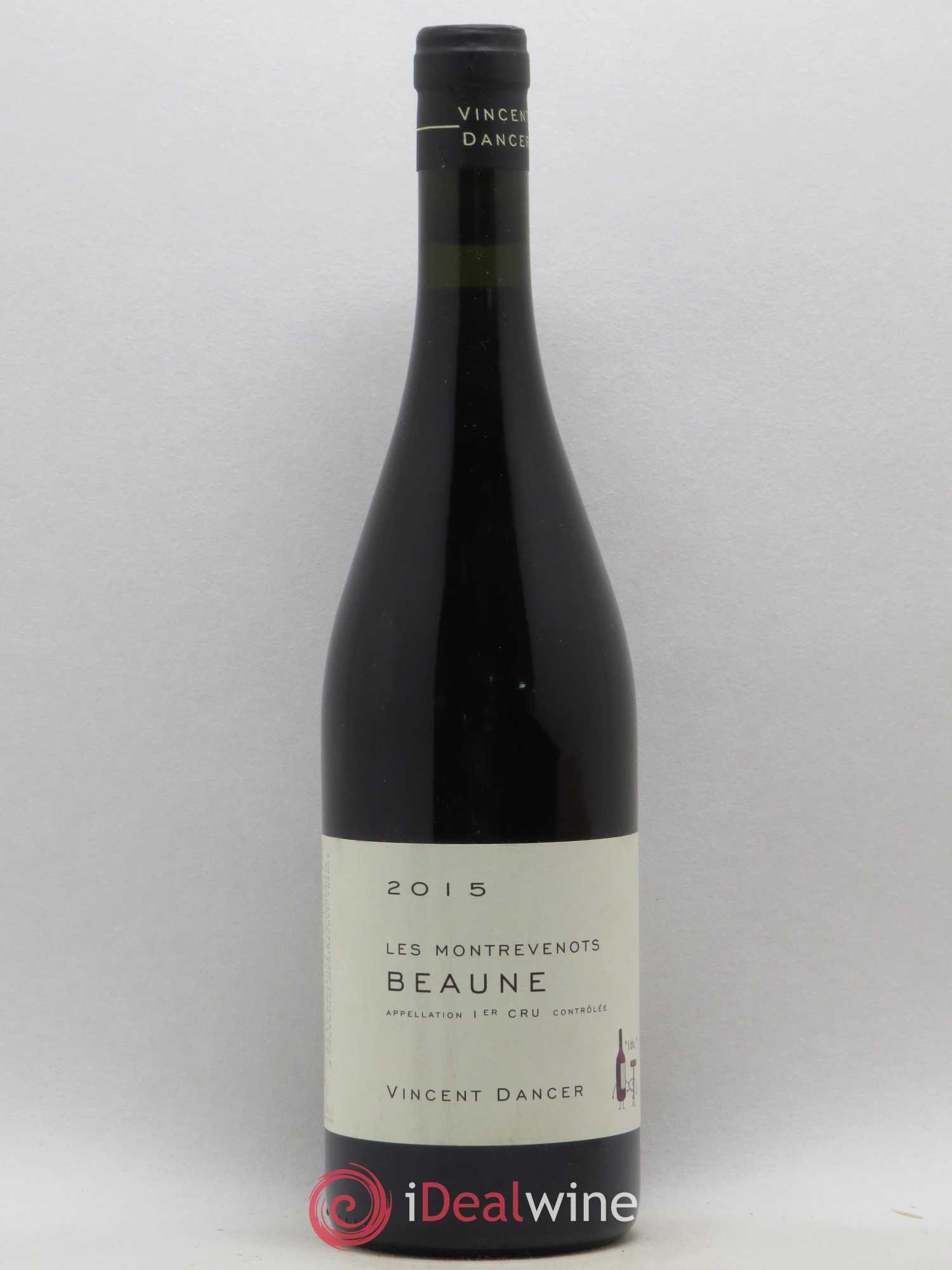 Beaune 1er Cru Les Montrevenots Vincent Dancer 2015 - Lot de 1 bouteille - 0