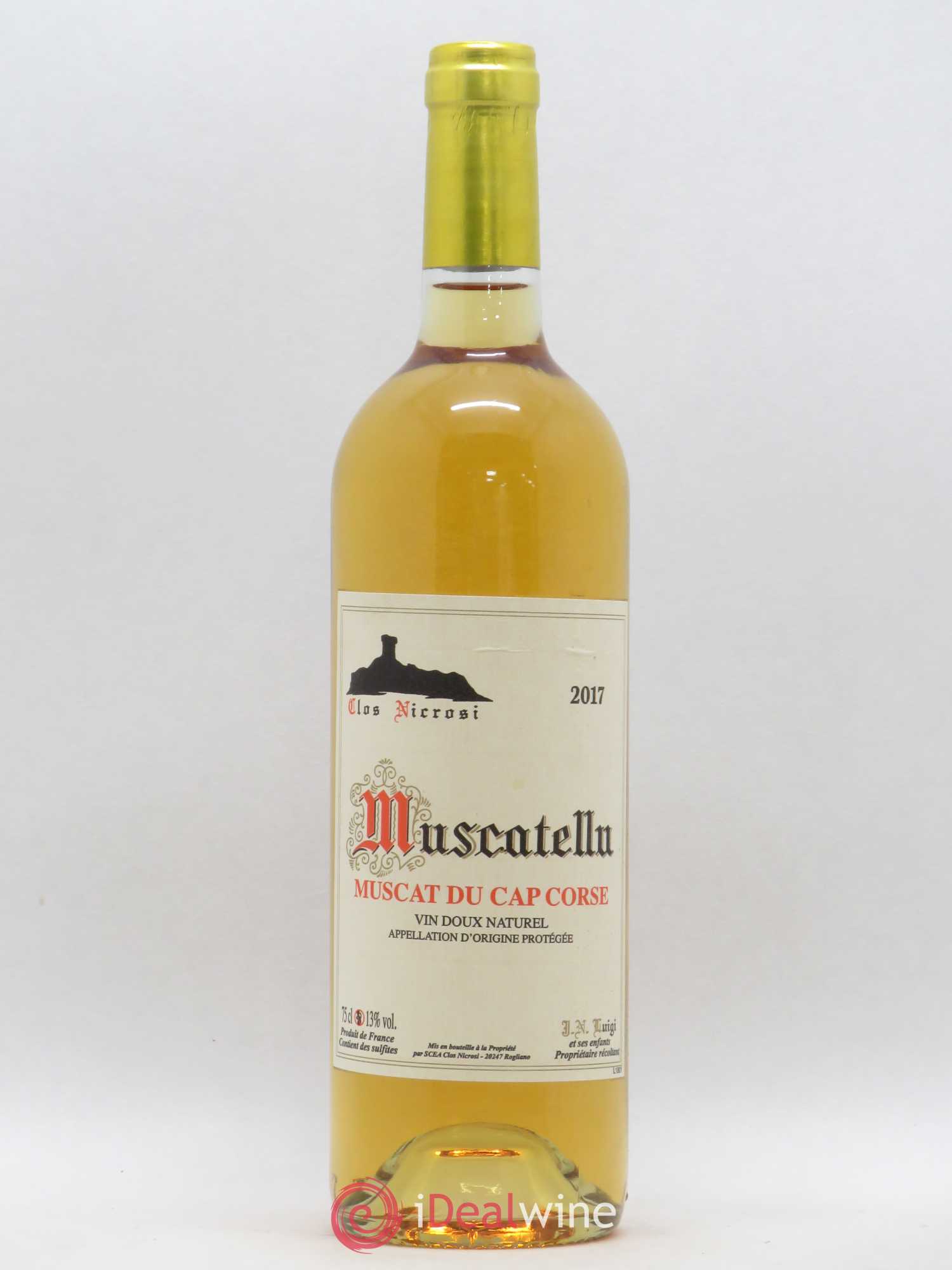Muscat du Cap Corse Muscatellu Clos Nicrosi (sans prix de réserve) 2017 - Lotto di 1 bottiglia - 0