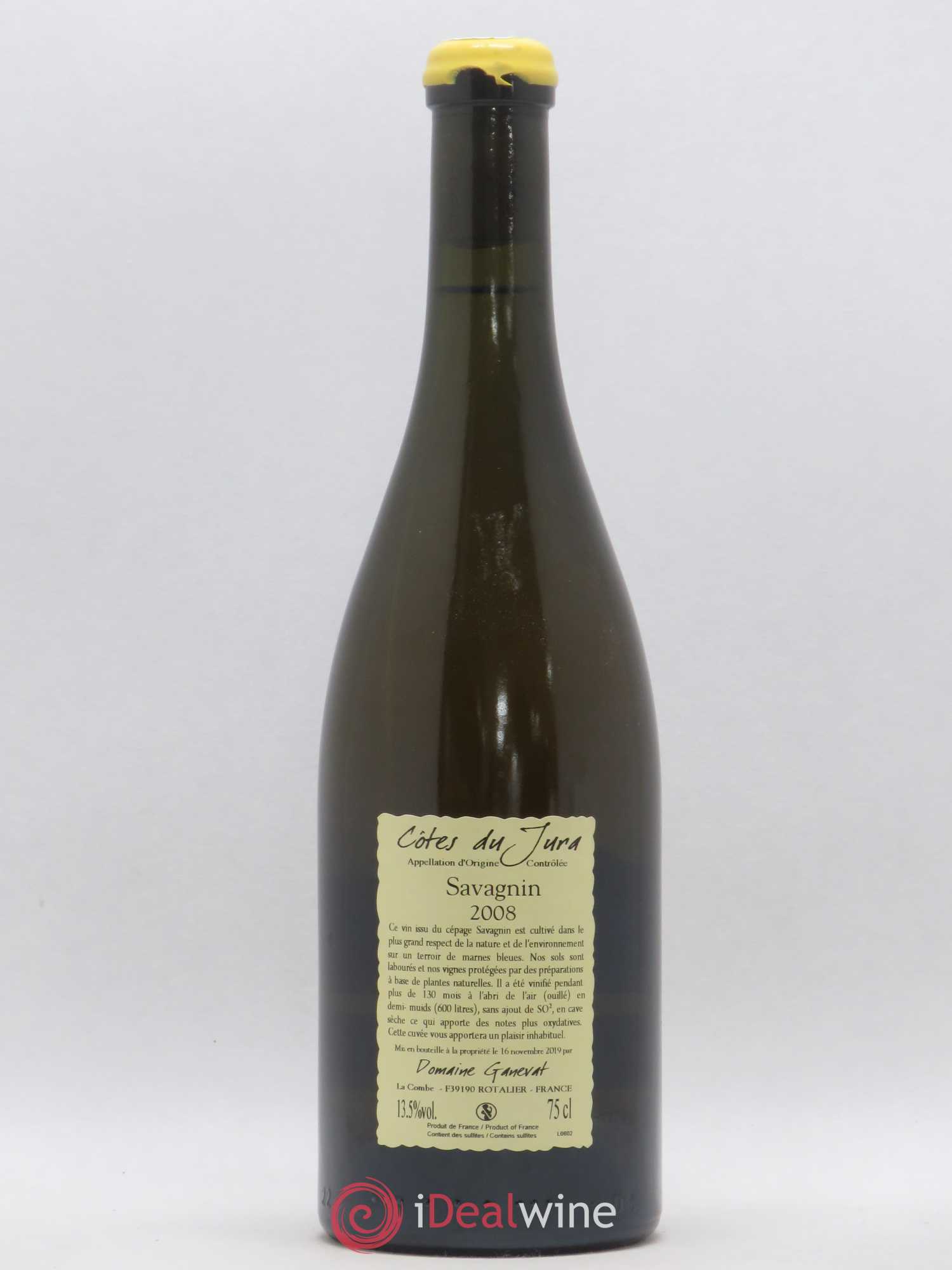 Côtes du Jura Les Vignes de mon Père Jean-François Ganevat (Domaine) (sans prix de réserve) 2008 - Lot de 1 bouteille - 1