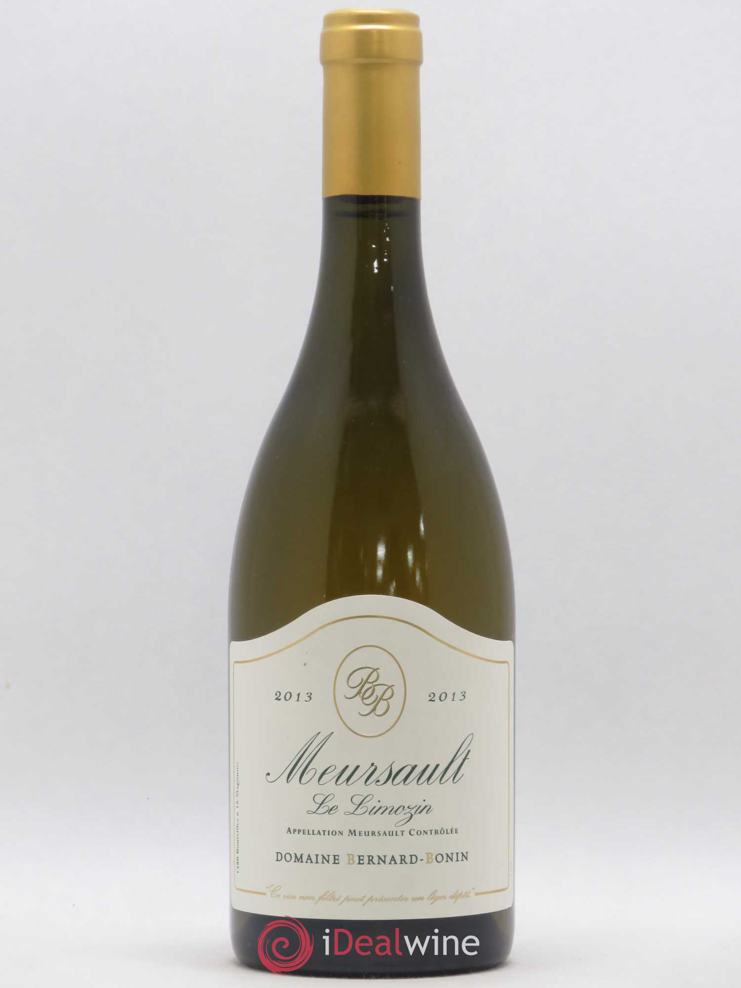 Meursault Le Limozin Bernard-Bonin (sans prix de réserve) 2013 - Posten von 1 Flasche - 0