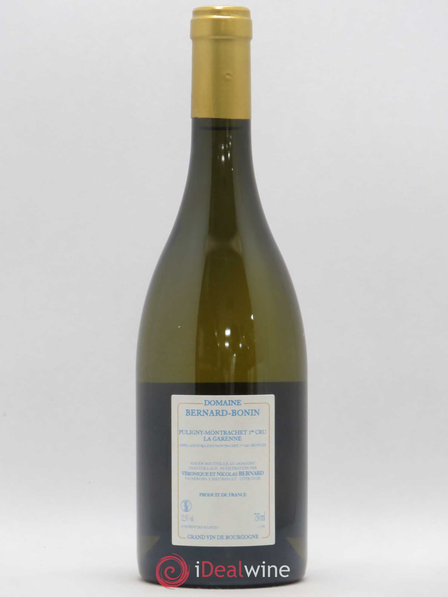 Puligny-Montrachet 1er Cru La Garenne Bernard-Bonin (sans prix de réserve) 2017 - Posten von 1 Flasche - 1