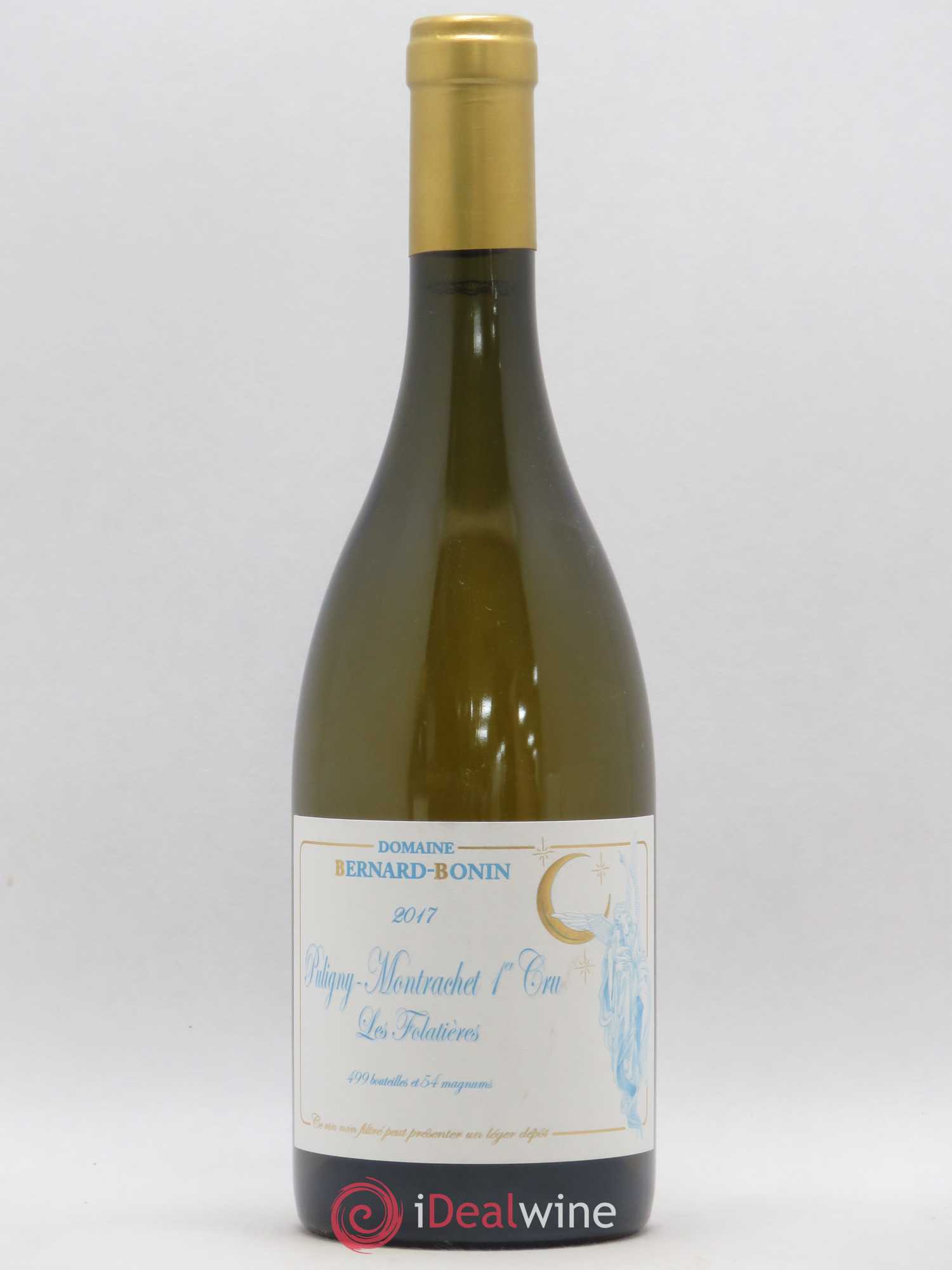 Puligny-Montrachet 1er Cru Les Folatières Bernard-Bonin (sans prix de réserve) 2017 - Posten von 1 Flasche - 0