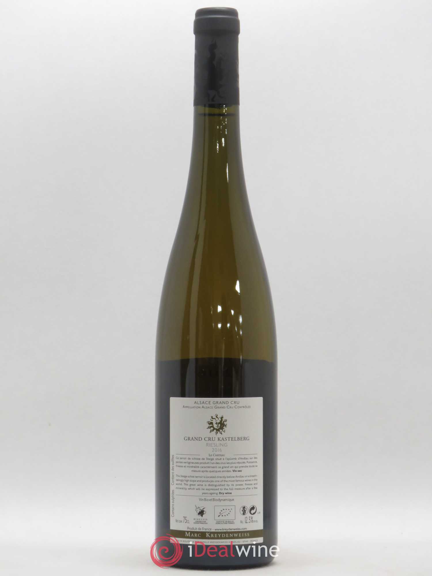 Alsace Riesling Grand Cru Kastelberg Marc Kreydenweiss Riesling (sans prix de réserve) 2016 - Posten von 1 Flasche - 1