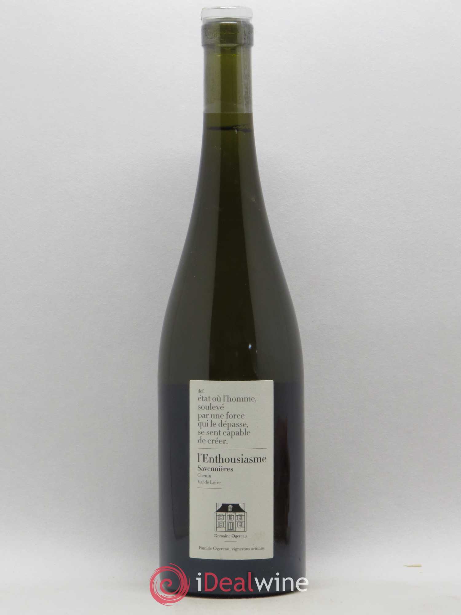 Savennières L'Enthousiasme Ogereau 2015 - Posten von 1 Flasche - 0