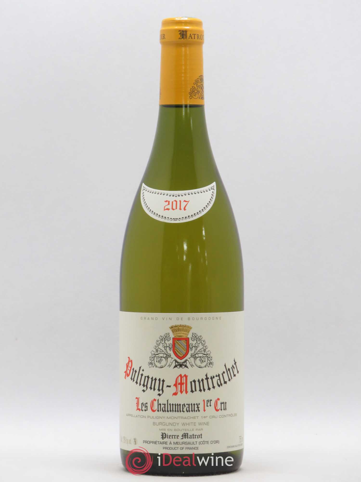 Puligny-Montrachet 1er Cru Les Chalumeaux Matrot 2017 - Posten von 1 Flasche - 0
