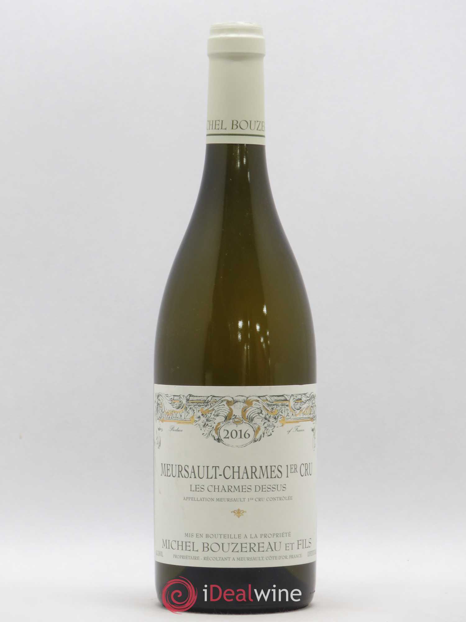 Meursault 1er Cru Charmes Les Charmes Dessus Michel Bouzereau et Fils (Domaine) Les charmes dessus 2016 - Posten von 1 Flasche - 0