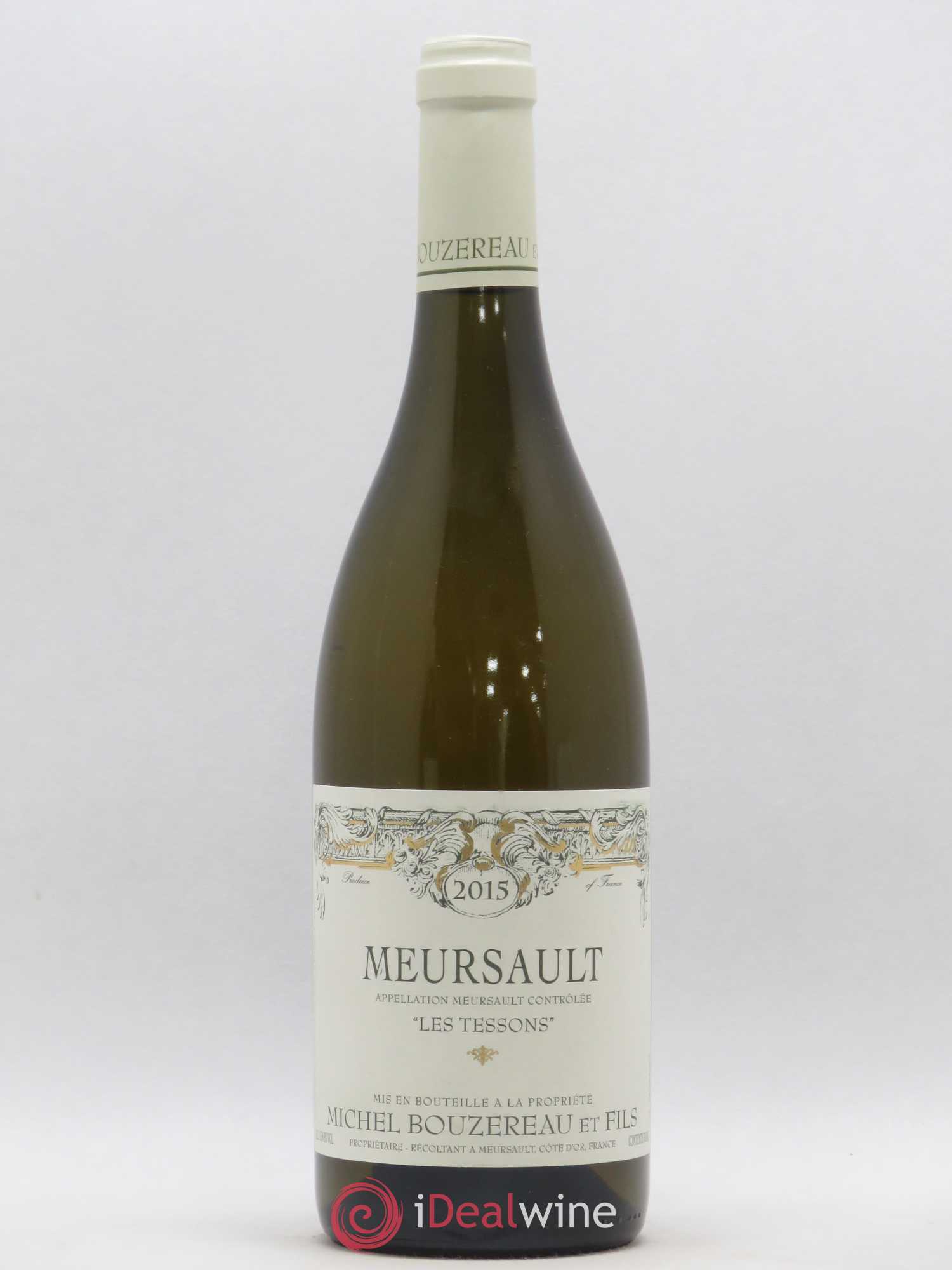 Meursault Les Tessons Michel Bouzereau et Fils (Domaine) 2015 - Lot de 1 bouteille - 0
