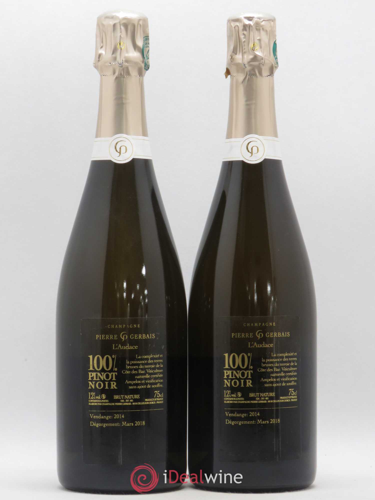 Champagne 2014 - Posten von 2 Flaschen - 1