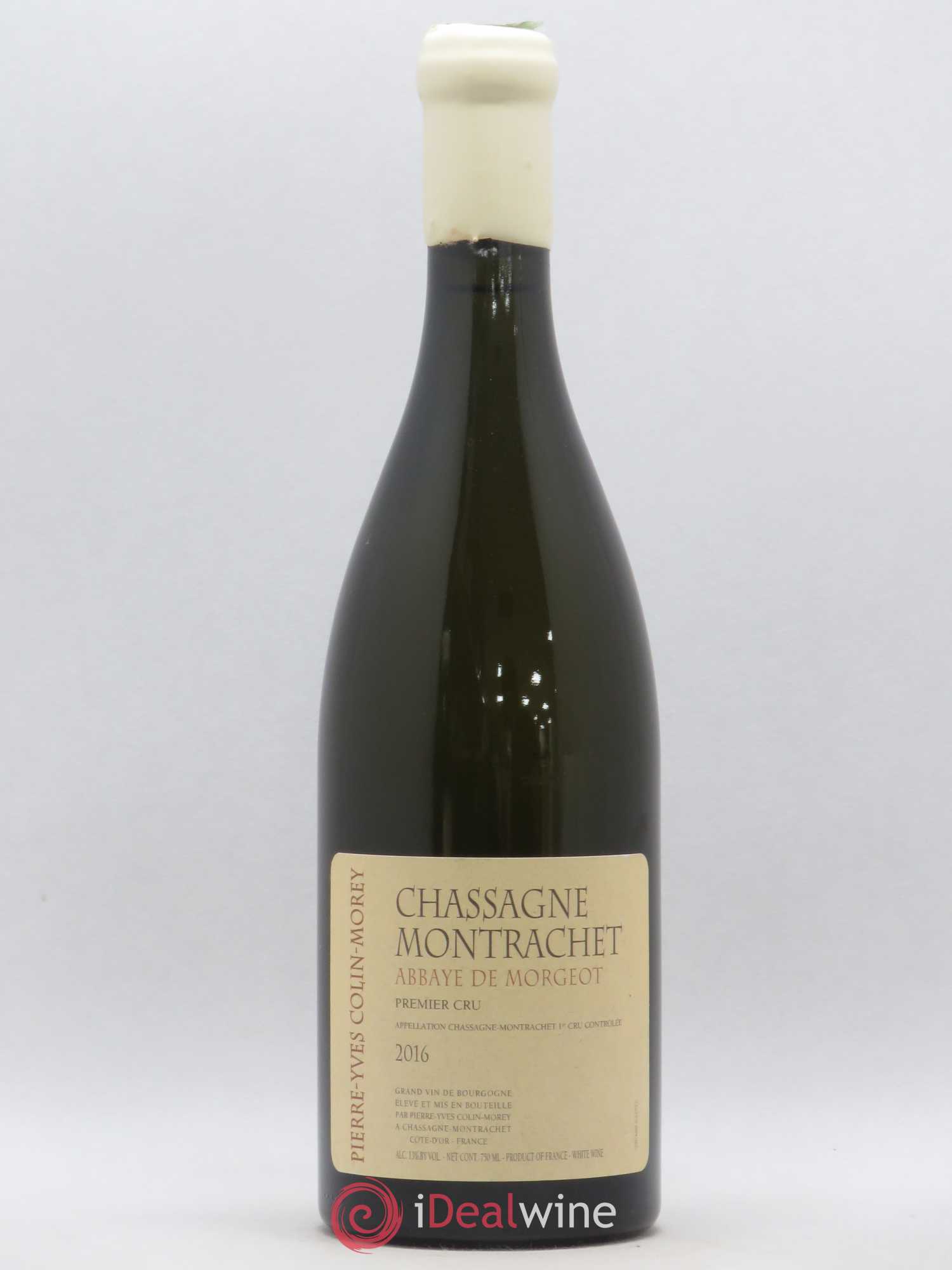 Chassagne-Montrachet 1er Cru Abbaye de Morgeot Pierre-Yves Colin Morey 2016 - Lot de 1 bouteille - 0