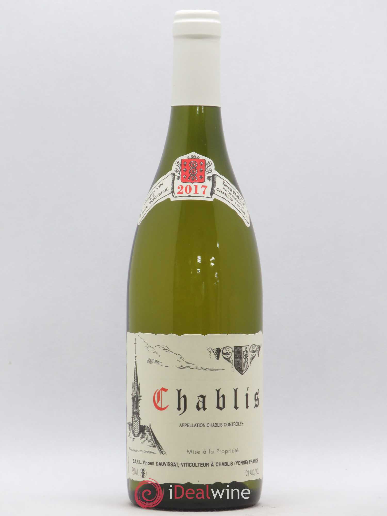 Chablis Vincent Dauvissat (Domaine) 2017 - Lot de 1 bouteille - 0