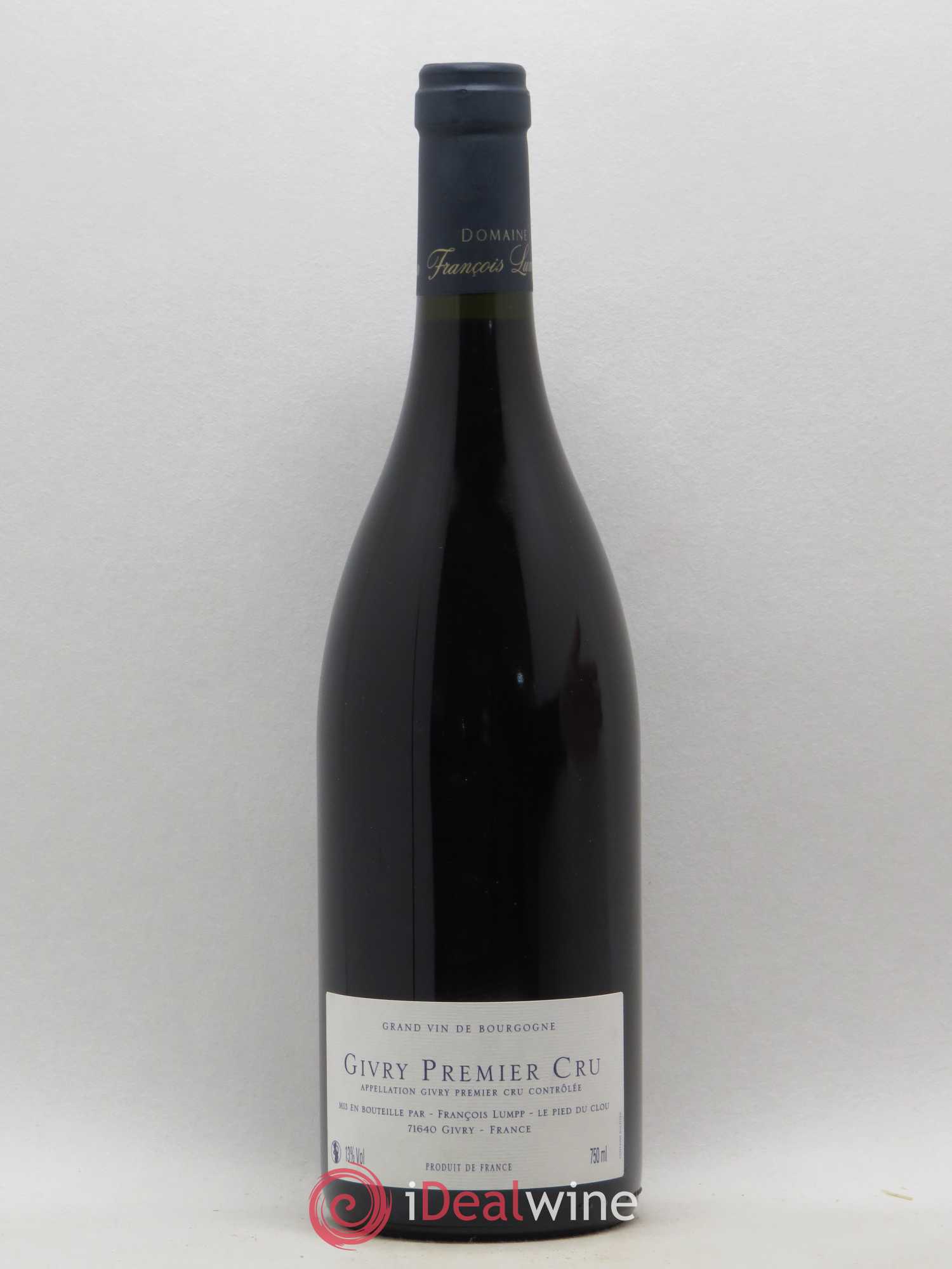Givry 1er Cru A Vigne Rouge François Lumpp (Domaine) 2017 - Lot de 1 bouteille - 1