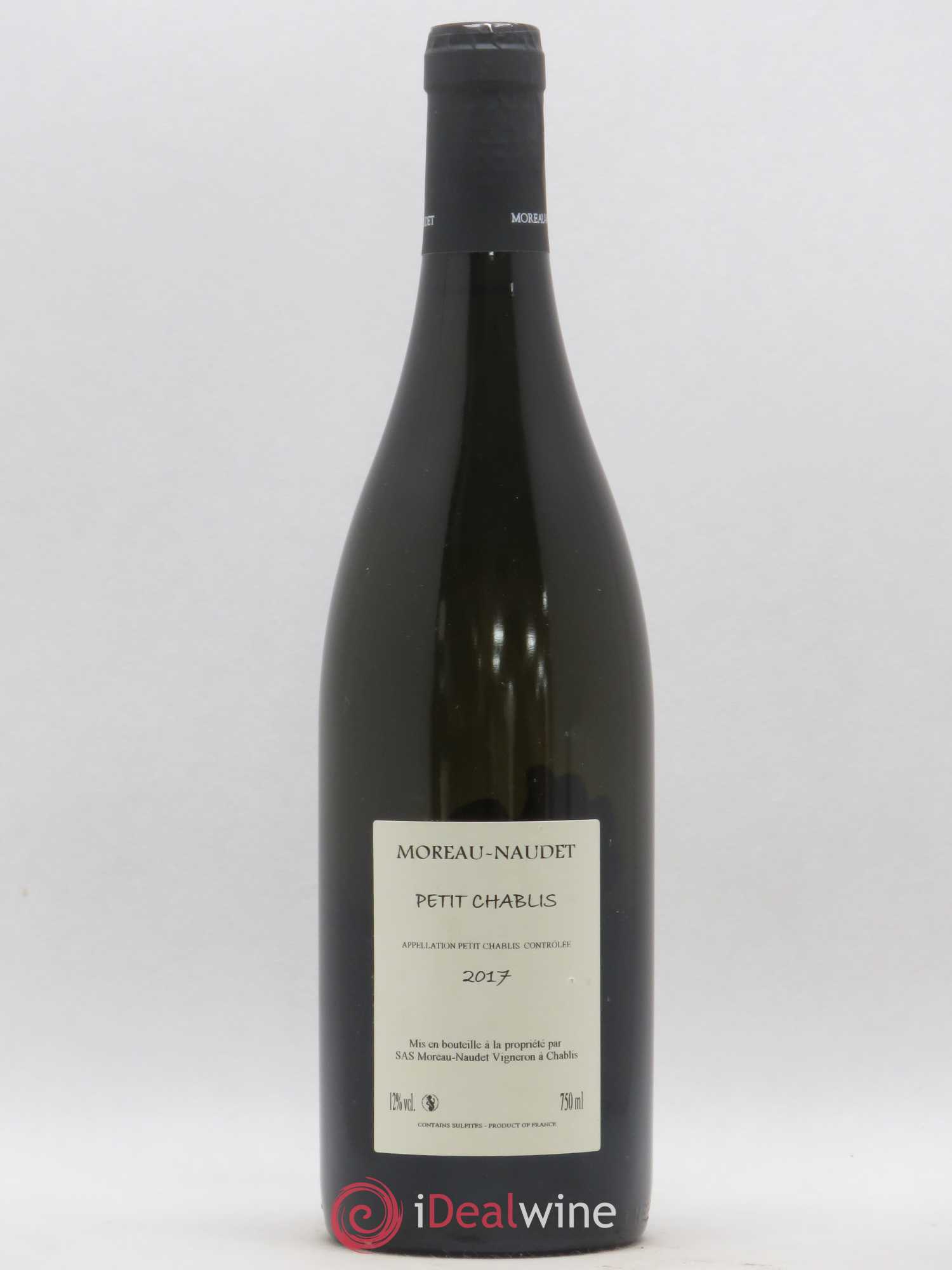Petit Chablis Moreau Naudet 2017 - Lot de 1 bouteille - 1