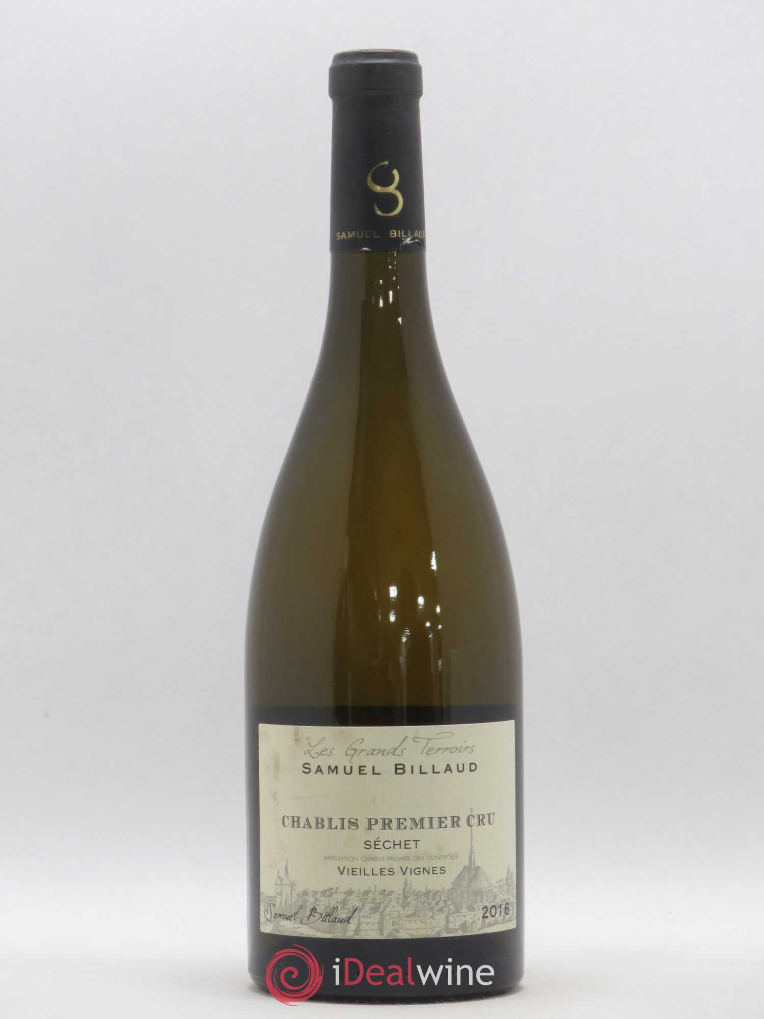 Chablis 1er Cru Sechets vieilles vignes Samuel Billaud 2016 - Posten von 1 Flasche - 0