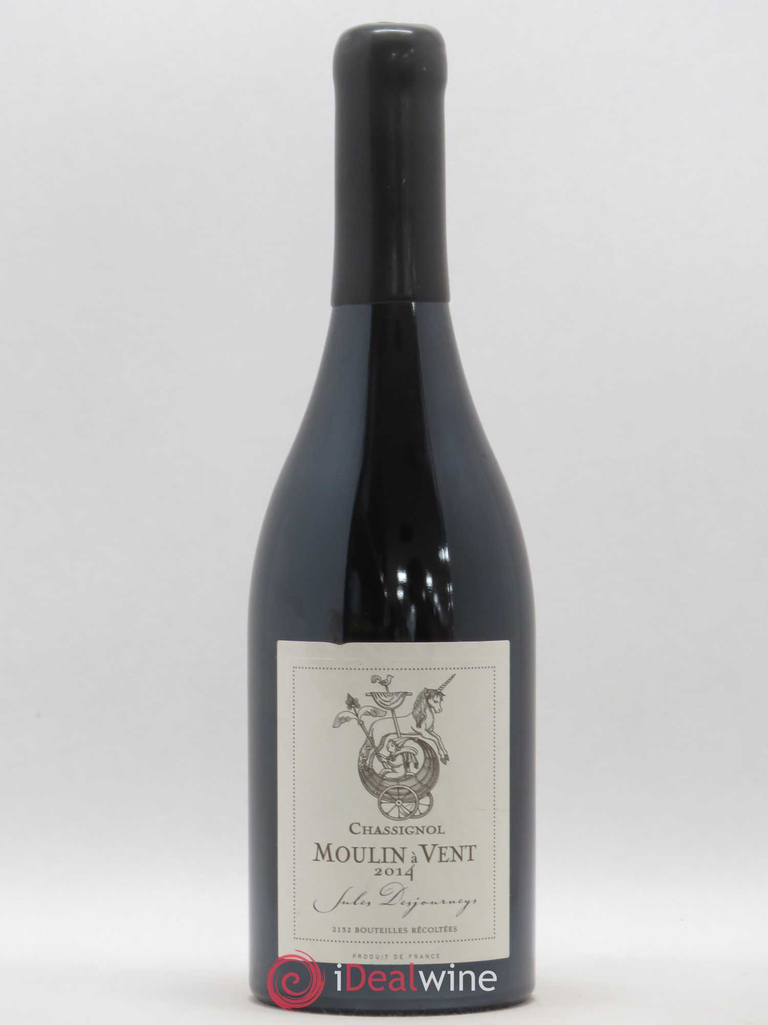 Moulin-à-Vent Chassignol Jules Desjourneys 2014 - Lot de 1 bouteille - 0