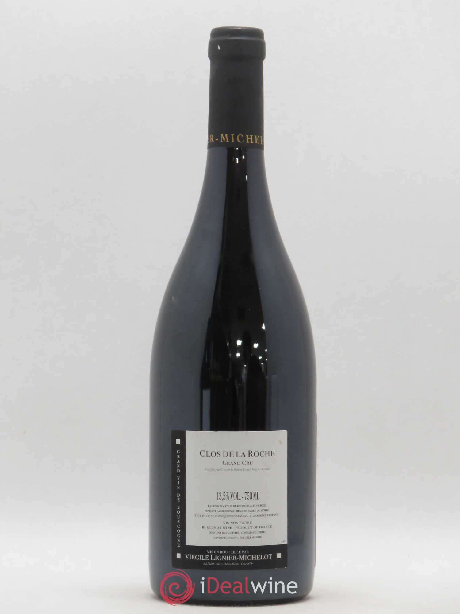 Clos de la Roche Grand Cru Lignier-Michelot (Domaine) (sans prix de réserve) 2012 - Lot de 1 bouteille - 1