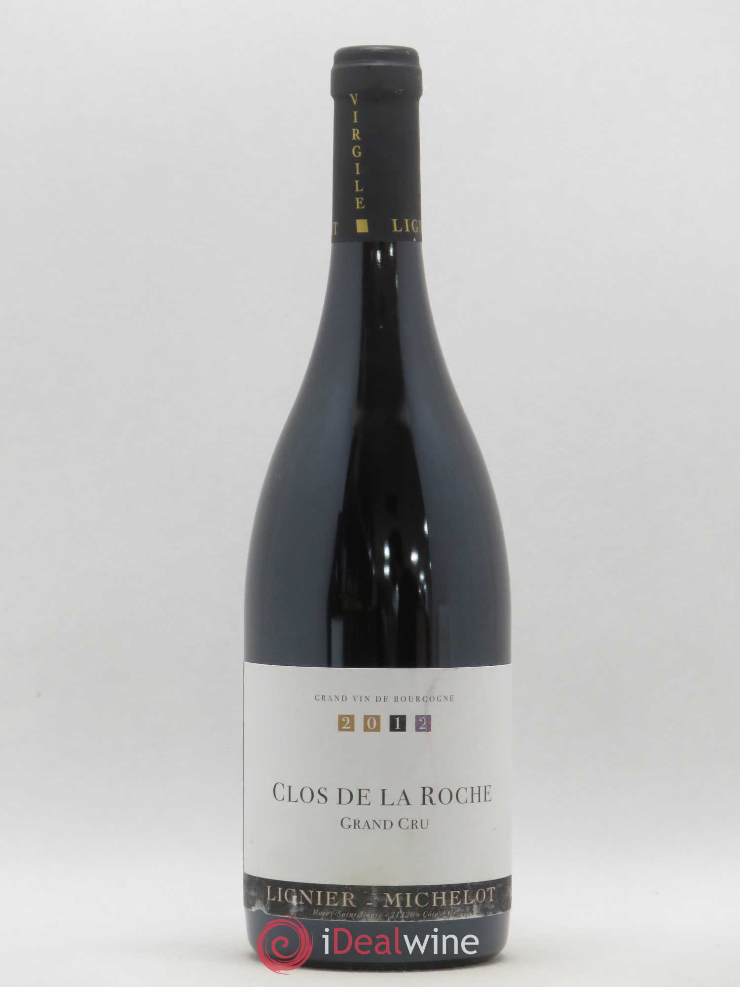 Clos de la Roche Grand Cru Lignier-Michelot (Domaine) (sans prix de réserve) 2012 - Lot de 1 bouteille - 0