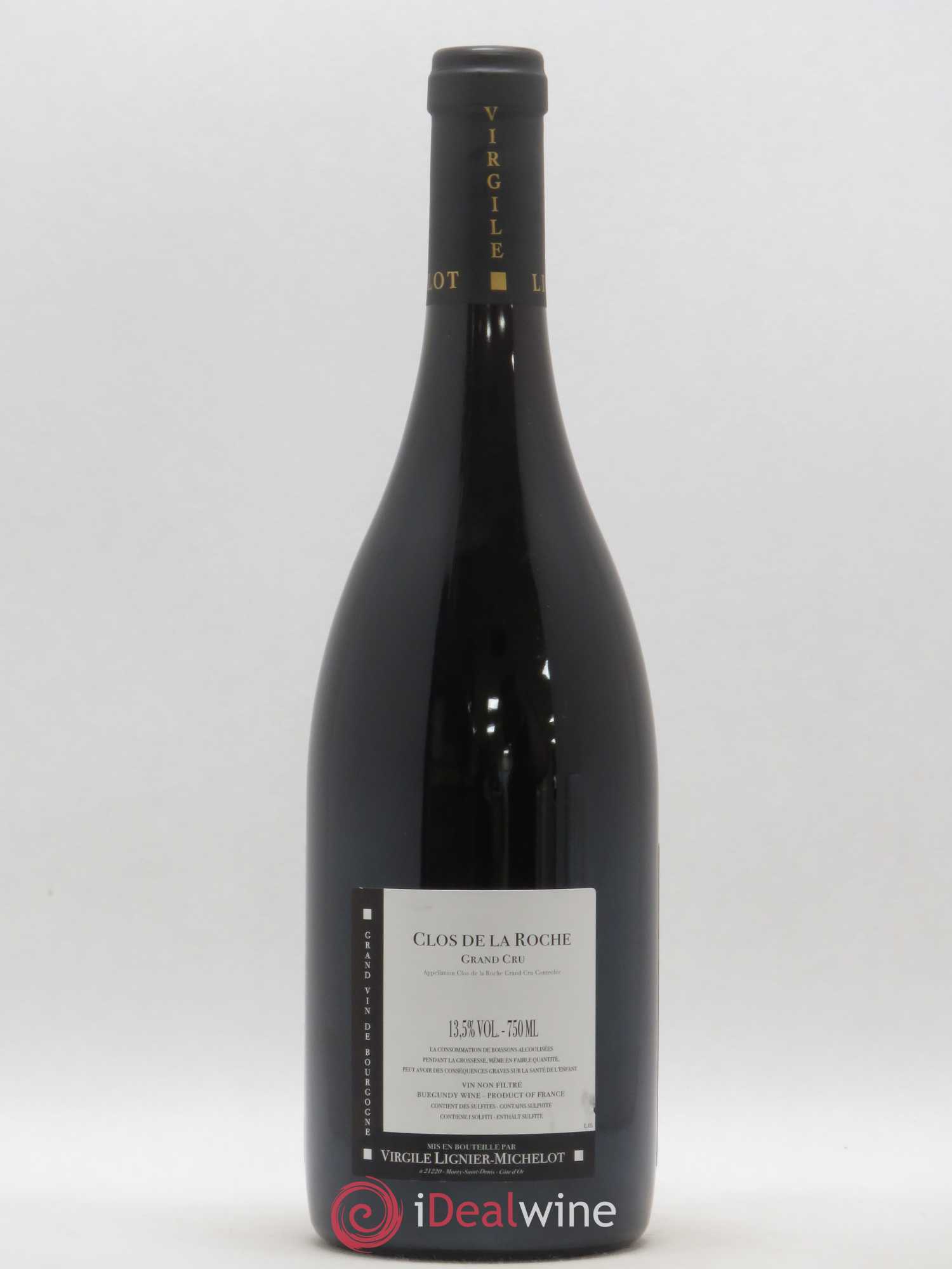 Clos de la Roche Grand Cru Lignier-Michelot (Domaine) (sans prix de réserve) 2015 - Lot de 1 bouteille - 1
