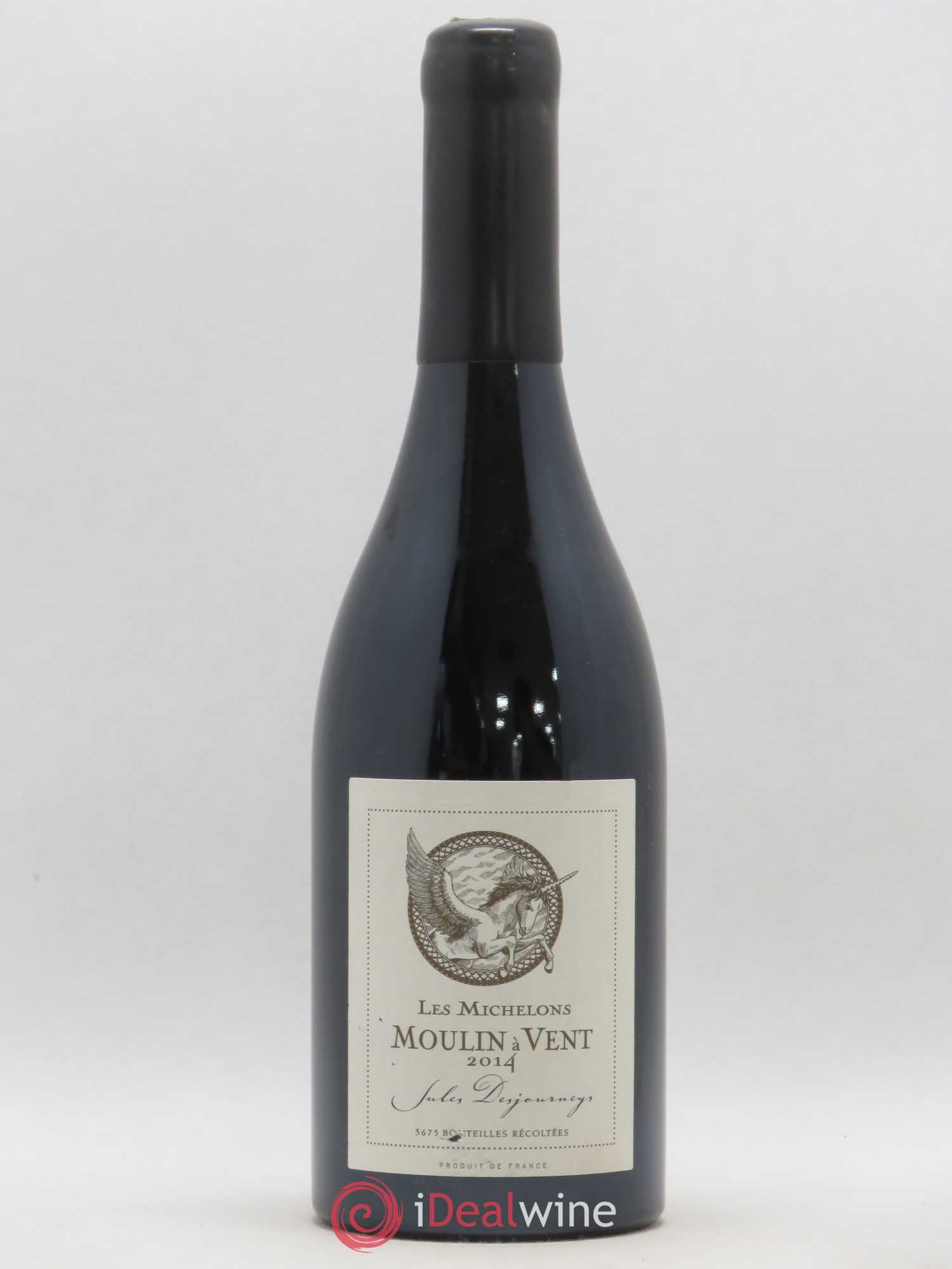 Moulin-à-Vent Les Michelons Jules Desjourneys 2014 - Lot de 1 bouteille - 0