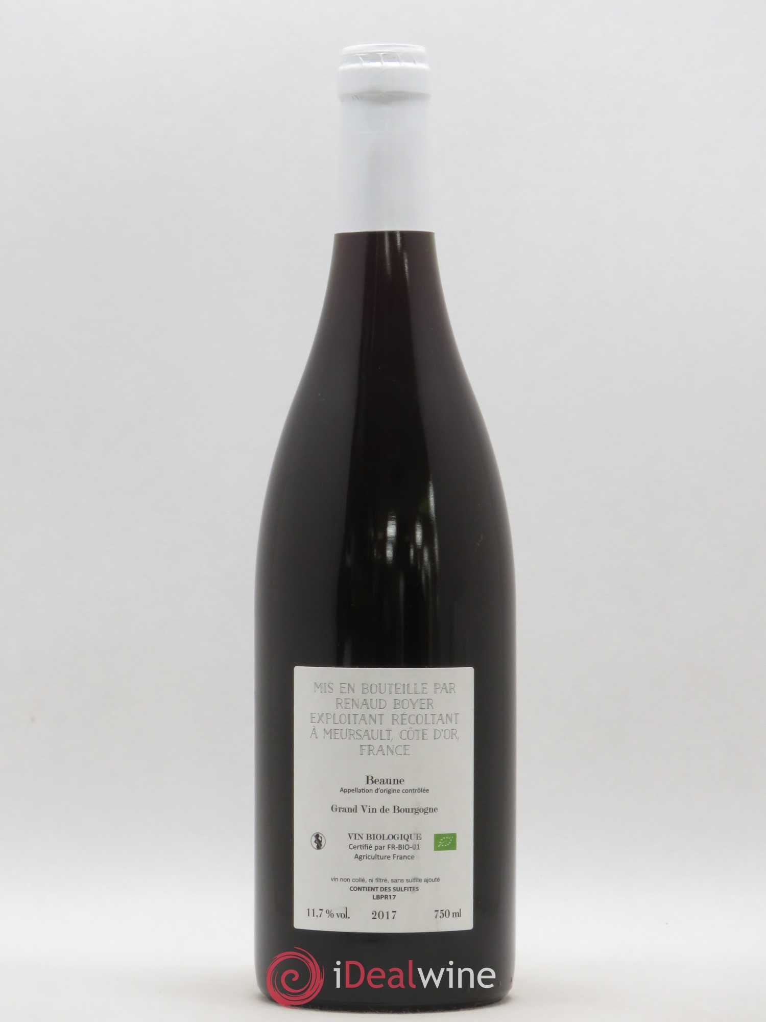 Beaune Les Prévolles Renaud Boyer (sans prix de réserve) 2017 - Lot de 1 bouteille - 1