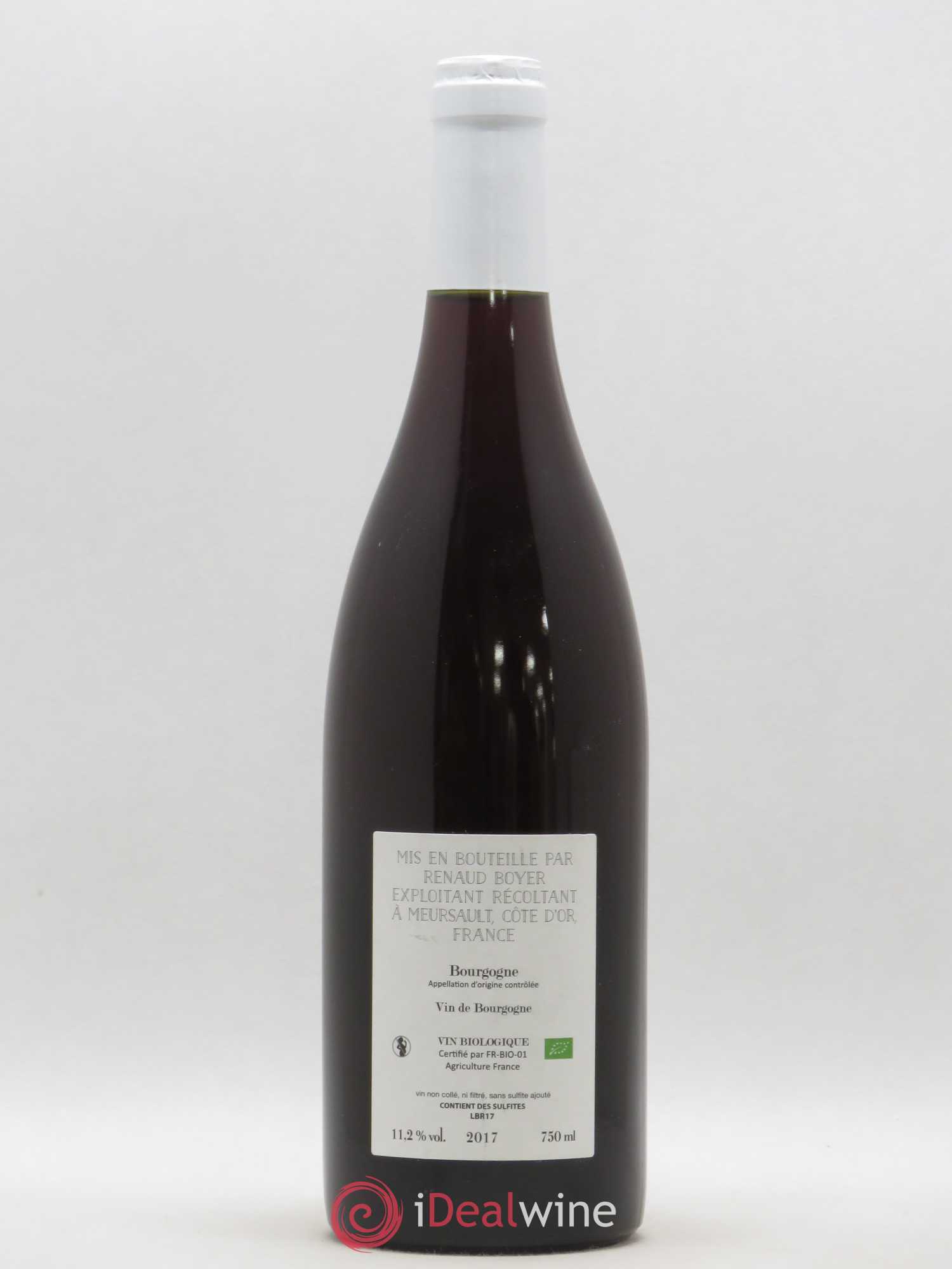 Bourgogne Les Riaux Renaud Boyer (sans prix de réserve) 2017 - Posten von 1 Flasche - 1