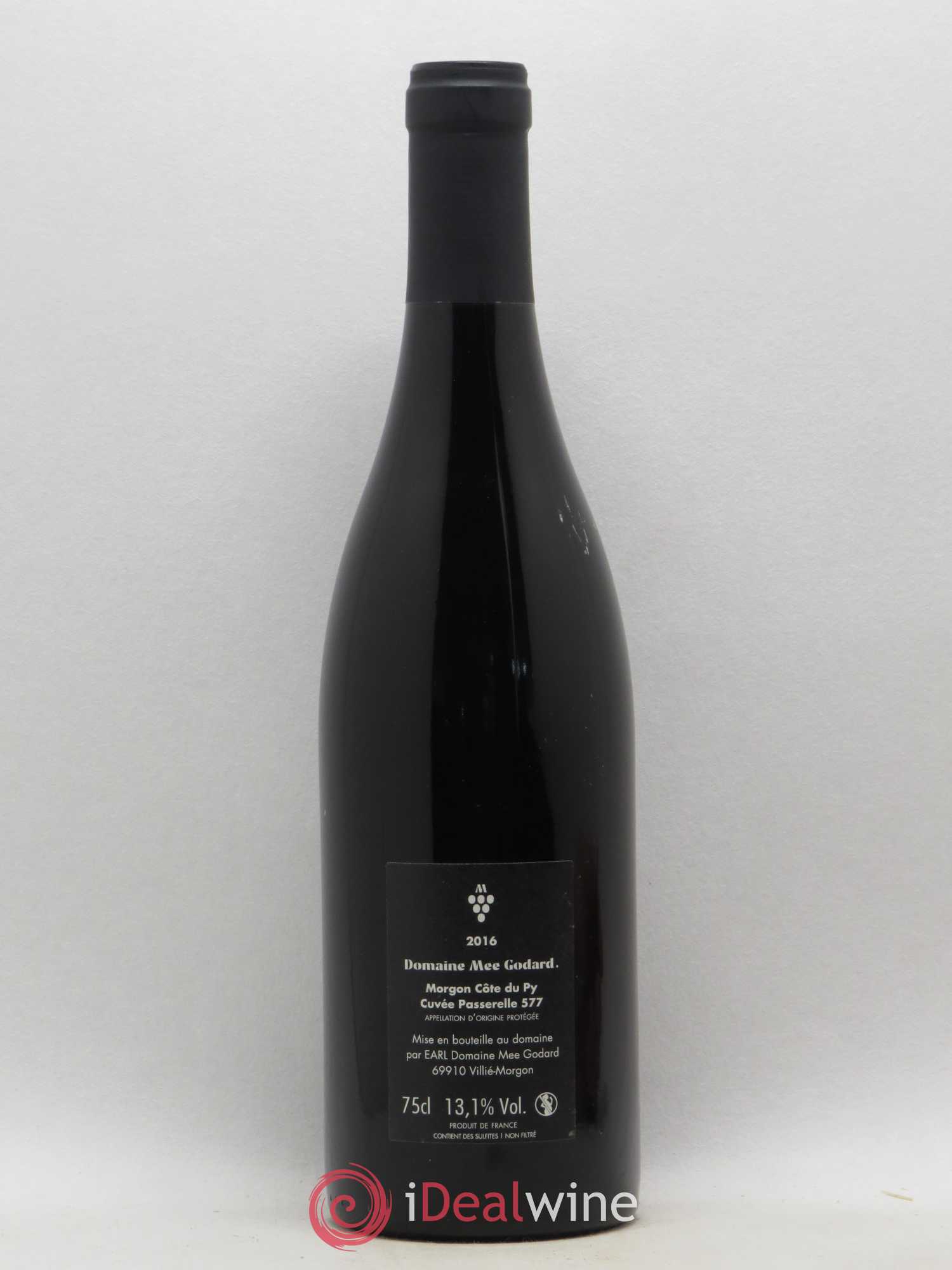 Morgon Côte du Py Passerelle 577 Mee Godard  2016 - Posten von 1 Flasche - 1