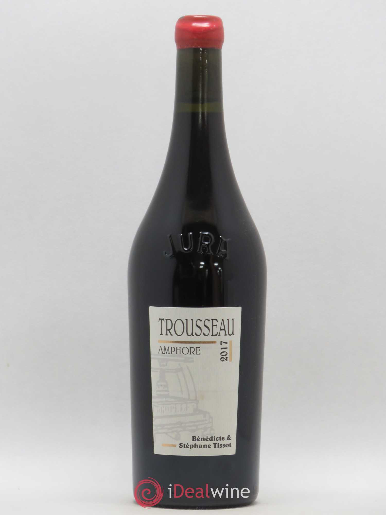 Arbois Trousseau Amphore Bénédicte et Stéphane Tissot 2017 - Lot de 1 bouteille - 0