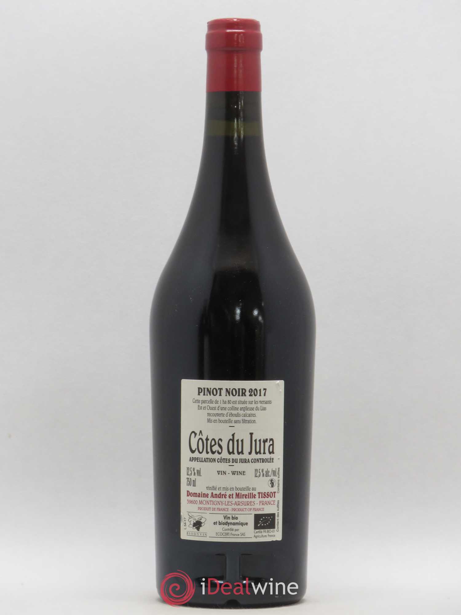 Côtes du Jura En Barberon Bénédicte et Stéphane Tissot 2017 - Lot de 1 bouteille - 1