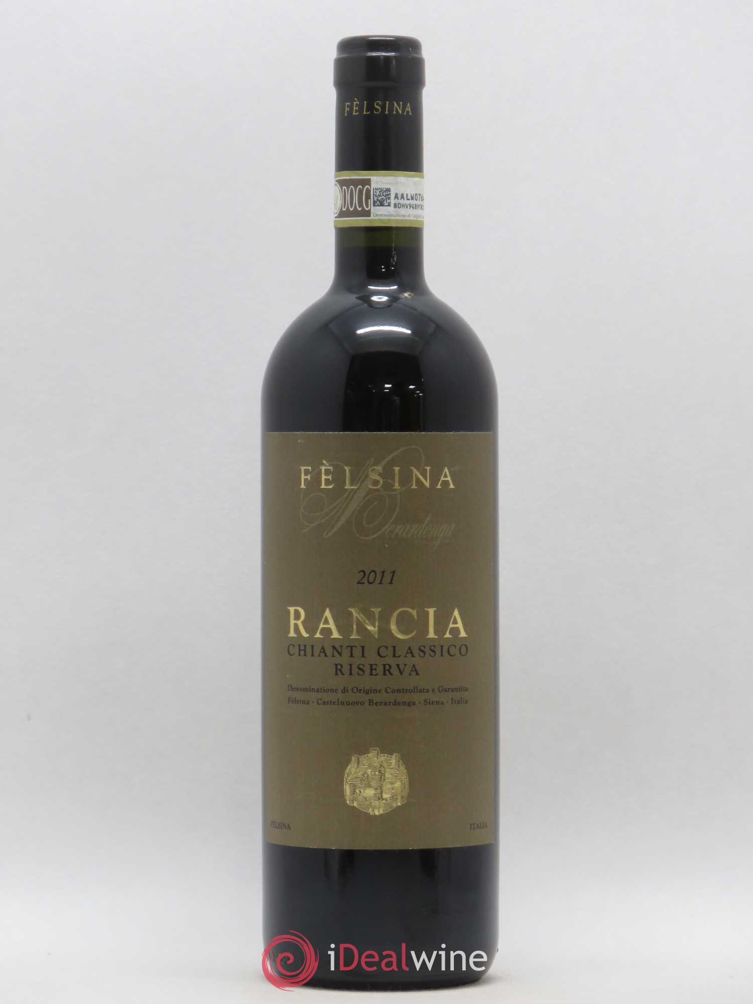 Chianti Classico DOCG Rancia Felsina (sans prix de réserve) 2011 - Posten von 1 Flasche - 0