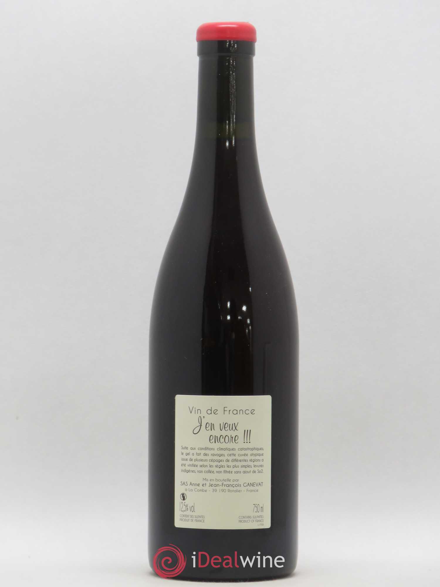 Vin de France J'en veux encore Anne et Jean François Ganevat 2017 - Lot de 1 bouteille - 1