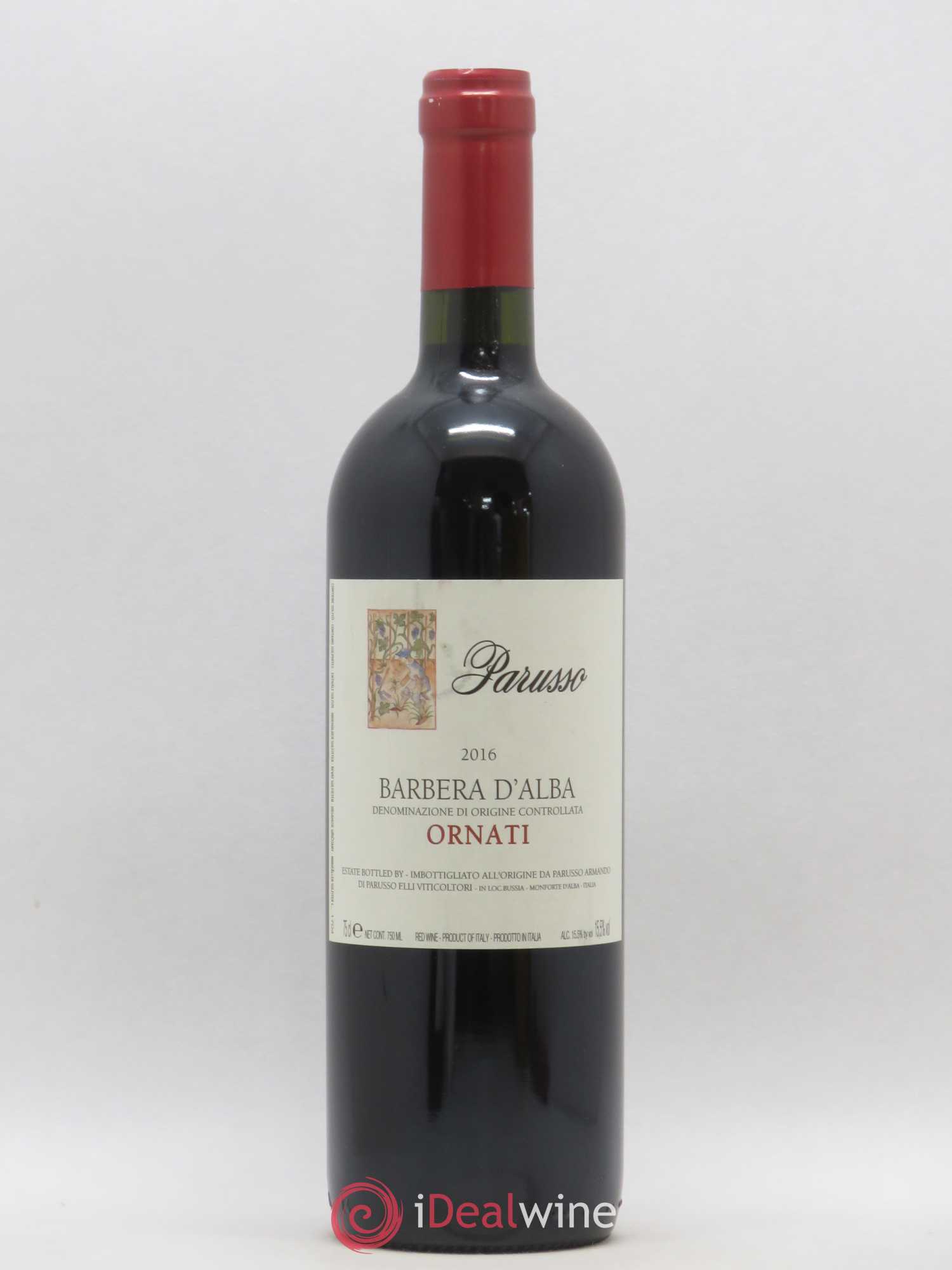 Barbera d'Alba DOC Ornati Marco Parusso 2016 - Posten von 1 Flasche - 0