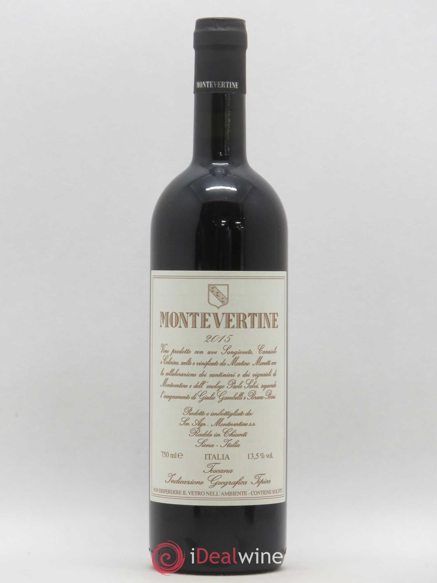 Toscana IGT Montevertine Famille Manetti 2015 - Lot de 1 bouteille - 0