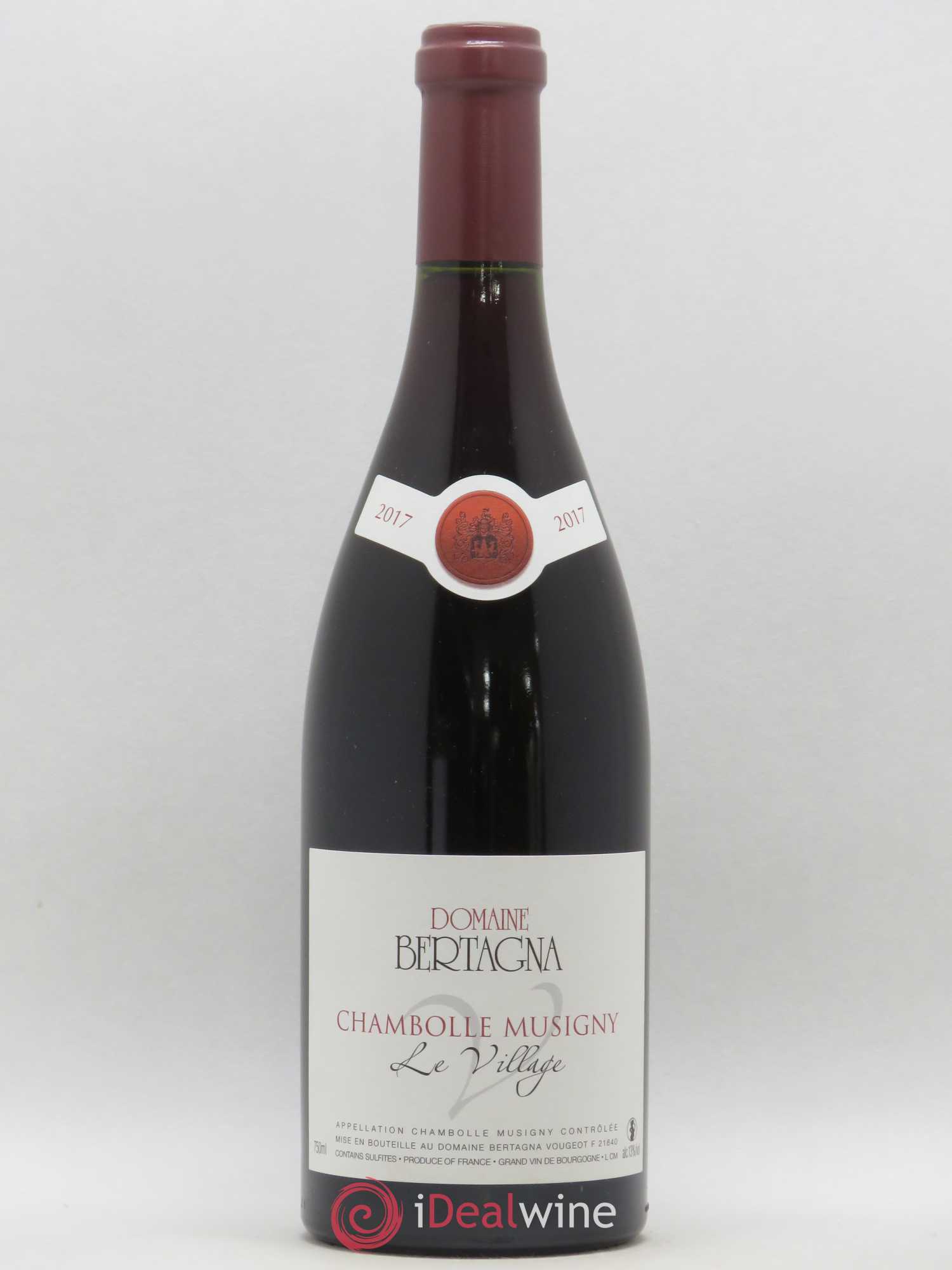 Chambolle-Musigny Le Village Bertagna 2017 - Lot de 1 bouteille - 0